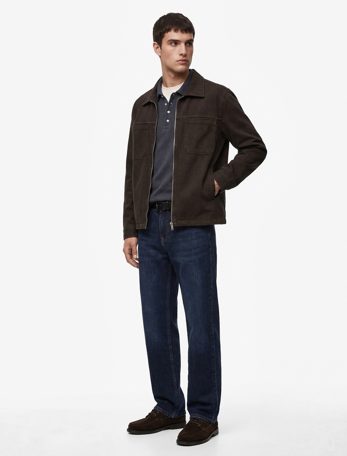  Pamuklu Normal Bel Slim Fit Jean Pantolon - Brad Jean