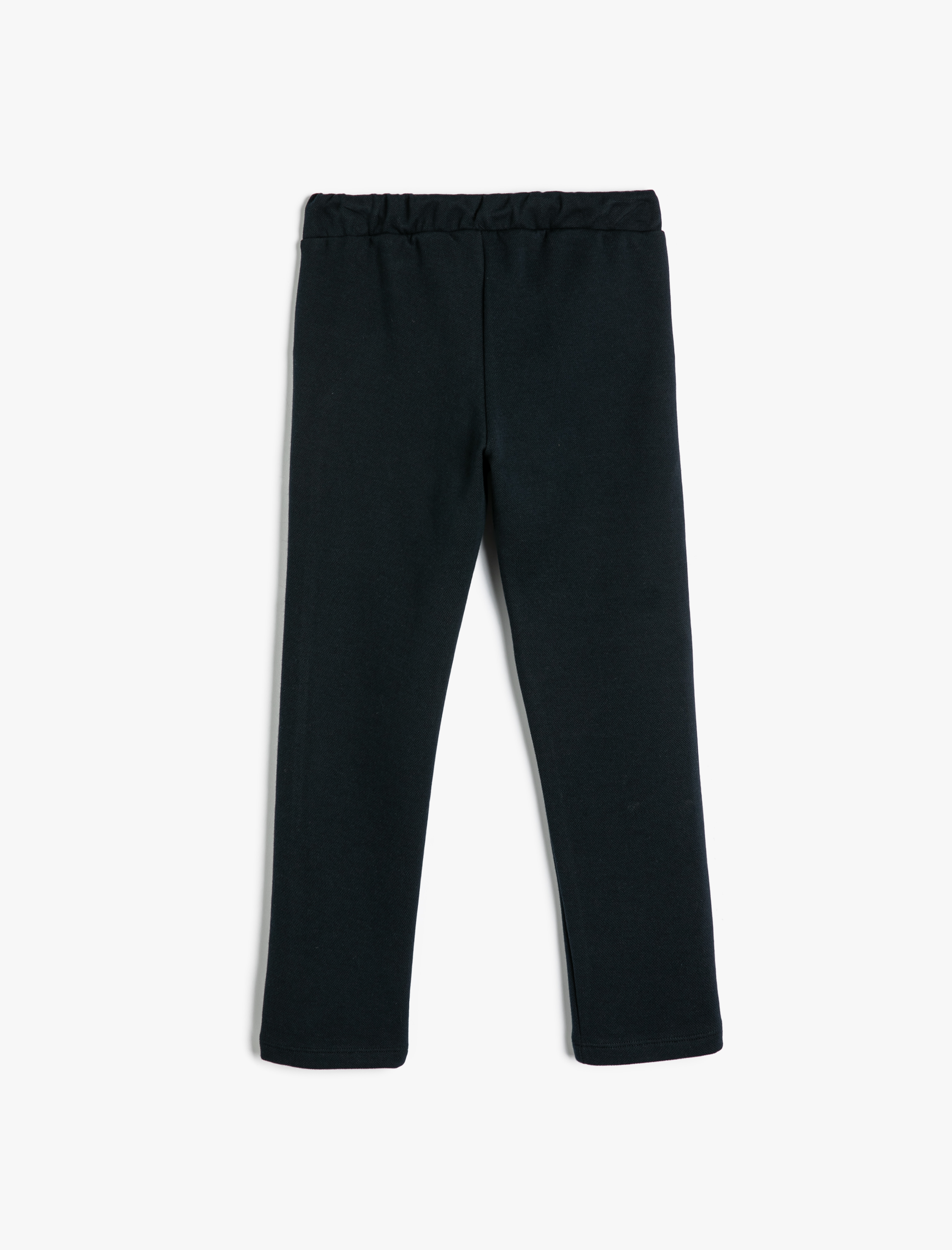  Erkek Çocuk Beli Bağlamalı Cep Detaylı Basic Okul Eşofman Altı