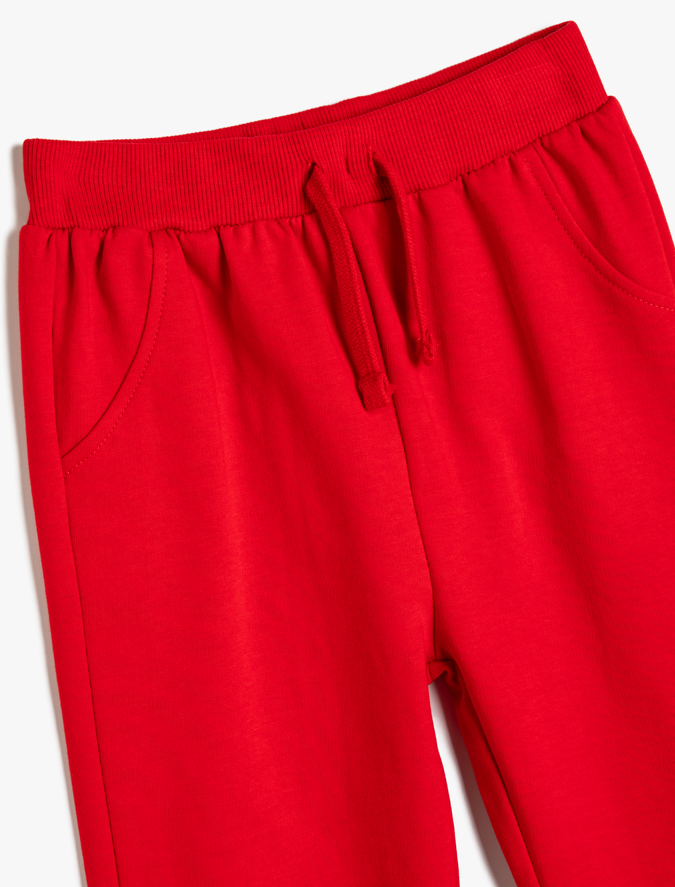  Erkek Bebek Beli Bağlamalı Cepli Şardonlu Basic Eşofman Altı