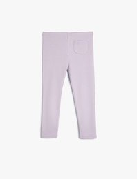 Basic Tayt Ribanalı Cep Detaylı Pamuklu