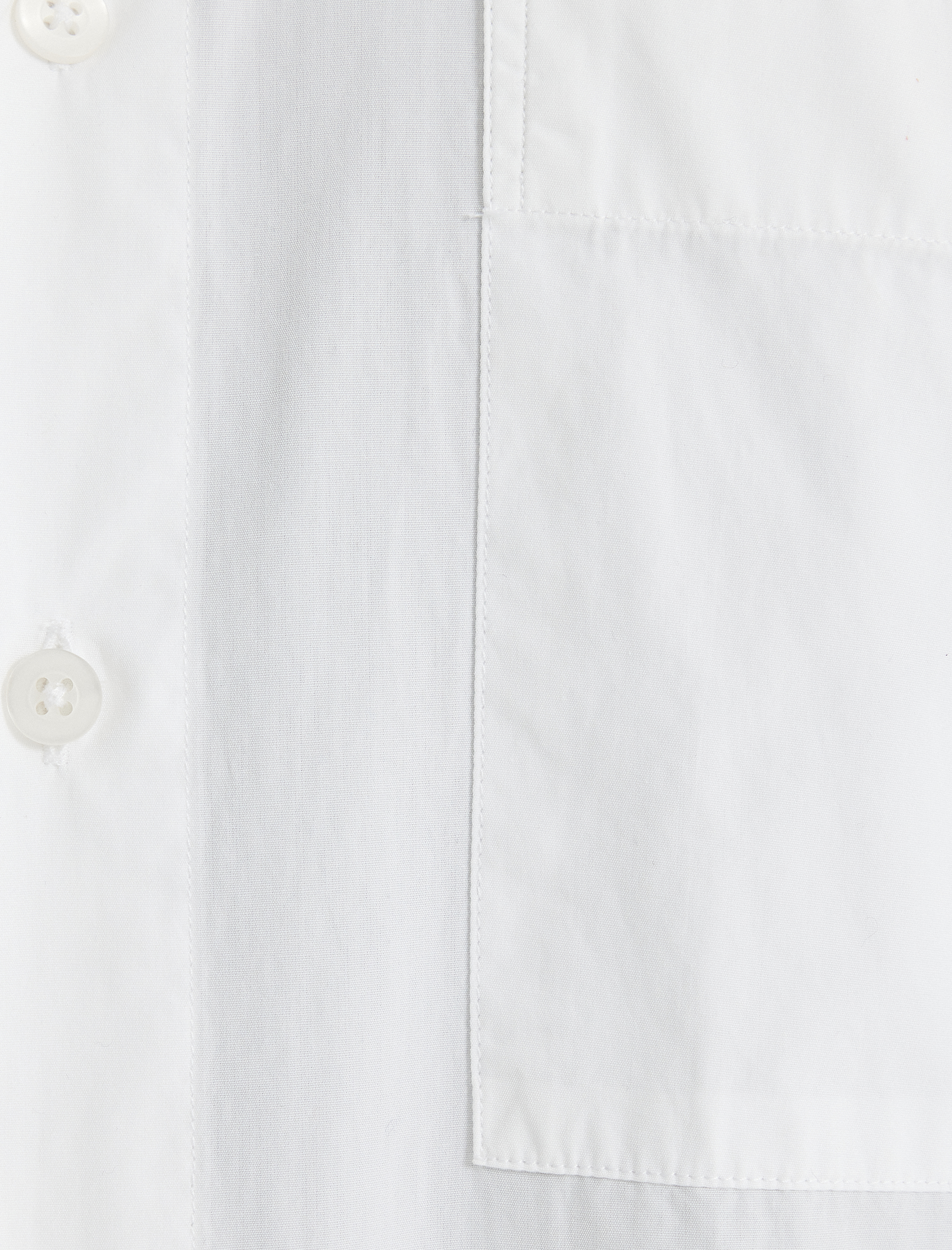   Yarım İtalyan Yaka Gömlek Basic Uzun Kollu Pamuk Karışımlı Regular Fit