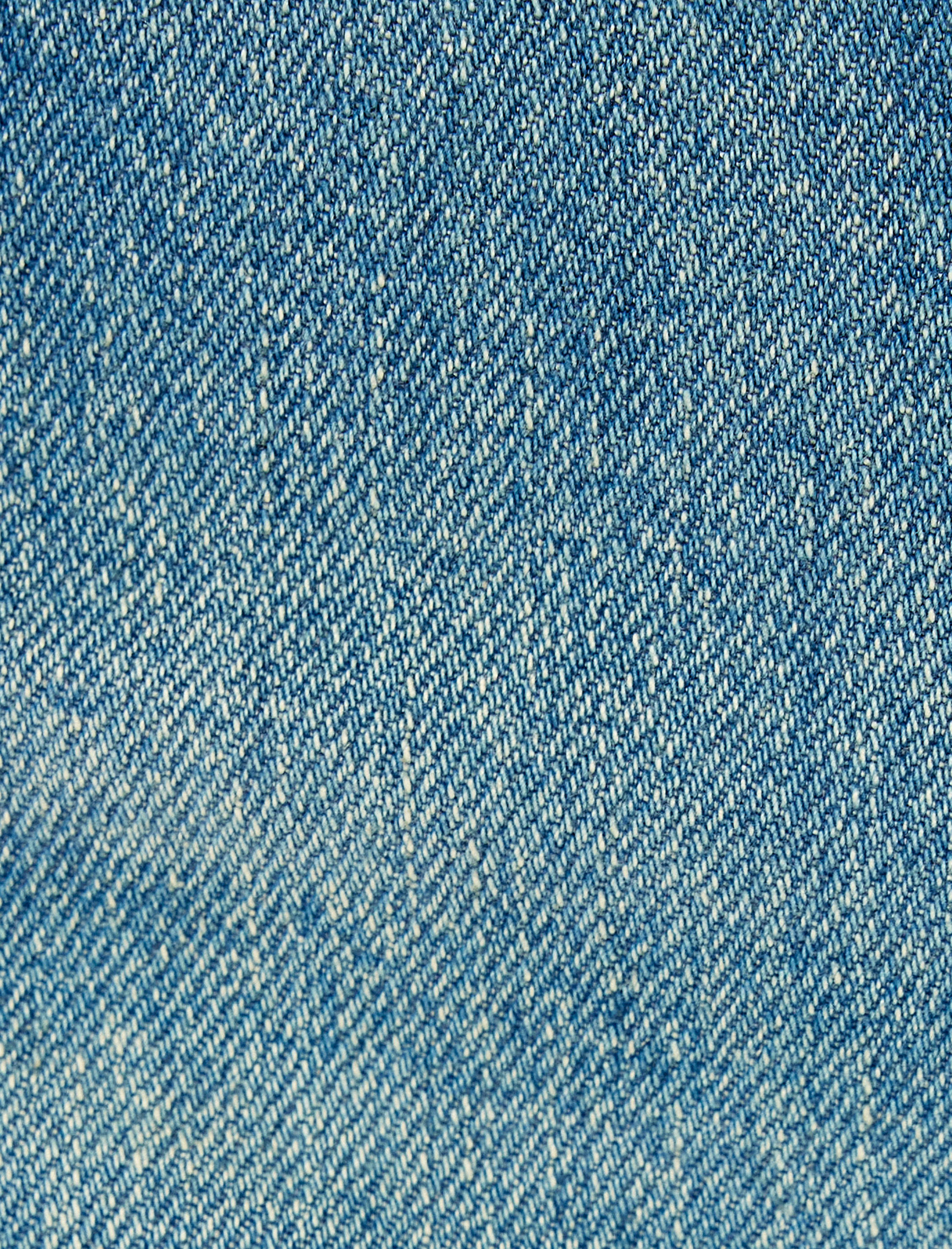   Normal Bel Düğmeli Cepli İspanyol Paça Denim Pantolon - Flare Jean