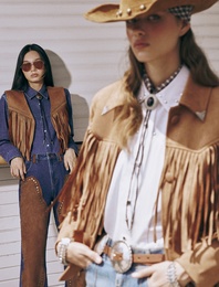 Normal Bel Düğmeli Cepli İspanyol Paça Denim Pantolon - Flare Jean