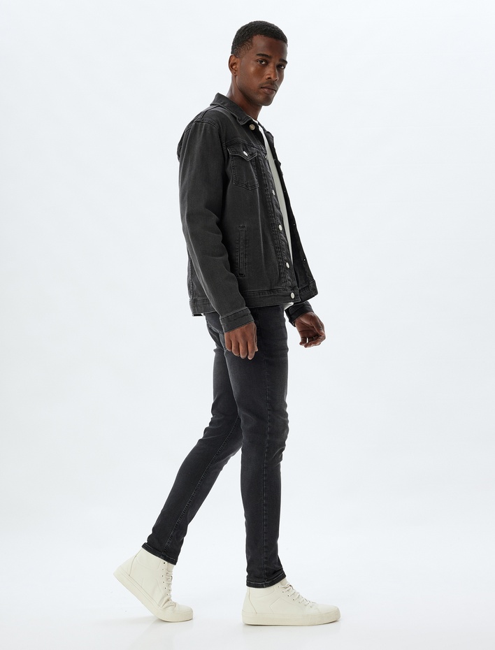  Skinny Fit Kot Pantolon - Michael Jean