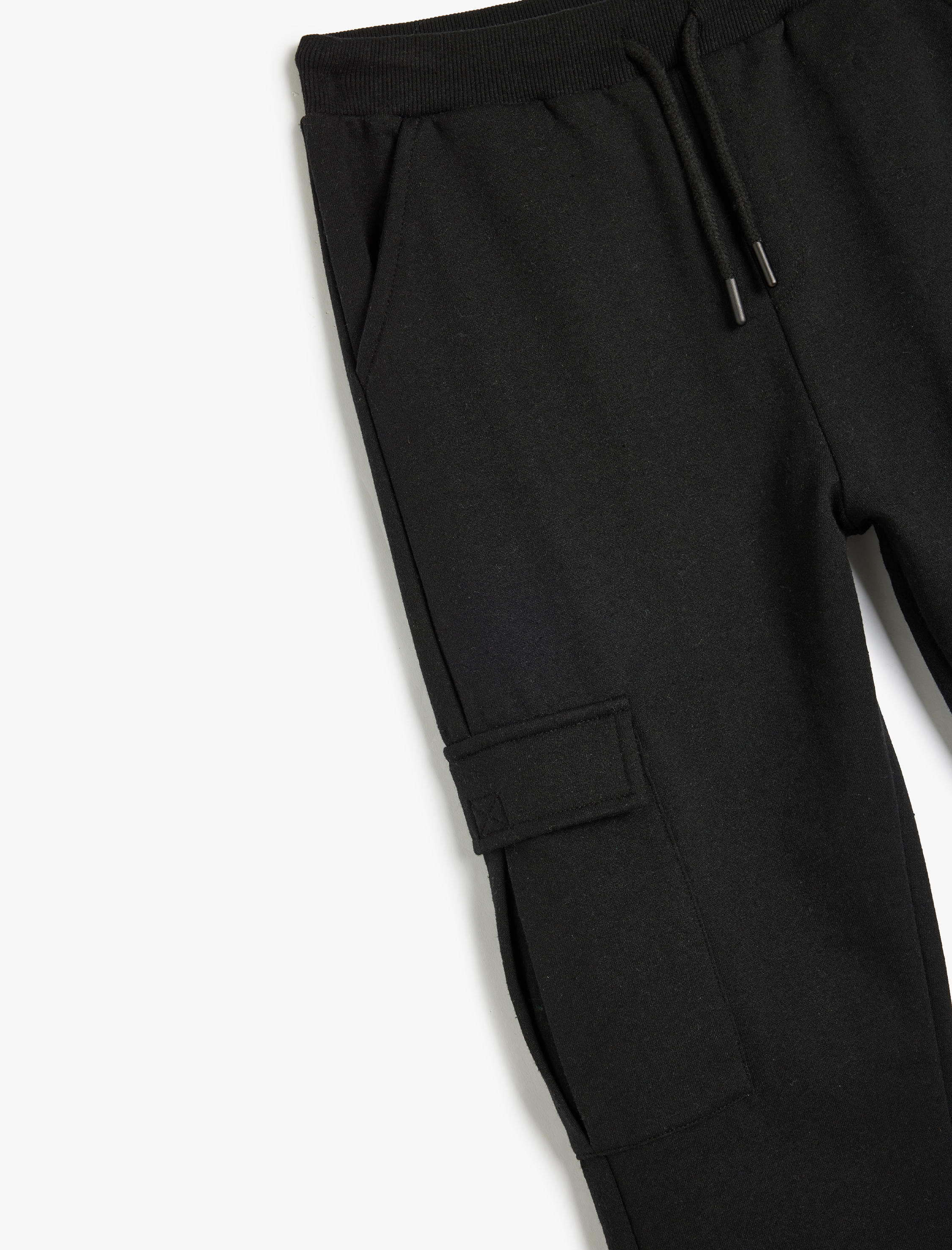  Erkek Çocuk Jogger Eşofman Altı Beli Bağlamalı Kapaklı Cep Detaylı