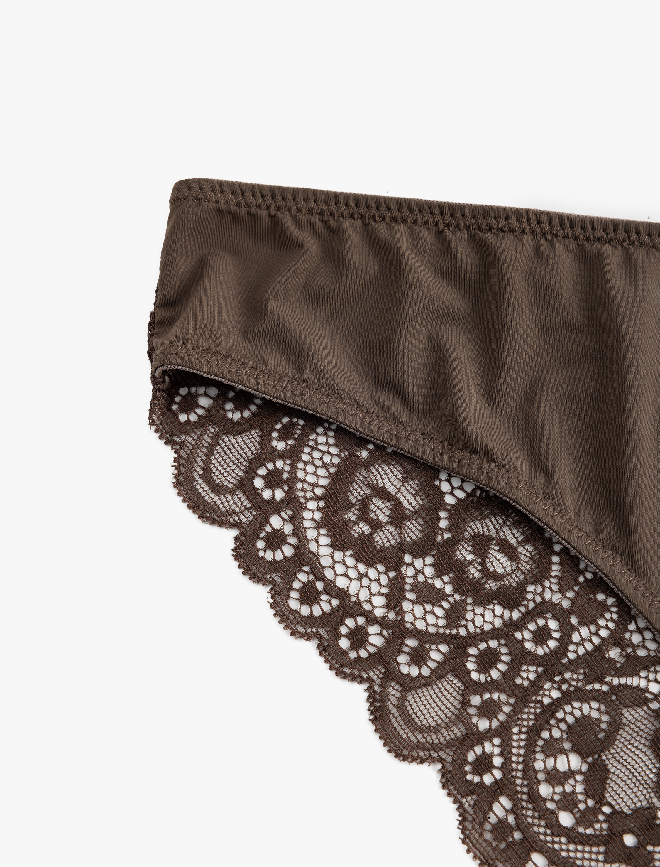   Arkası Dantel Detaylı Brazilian Külot