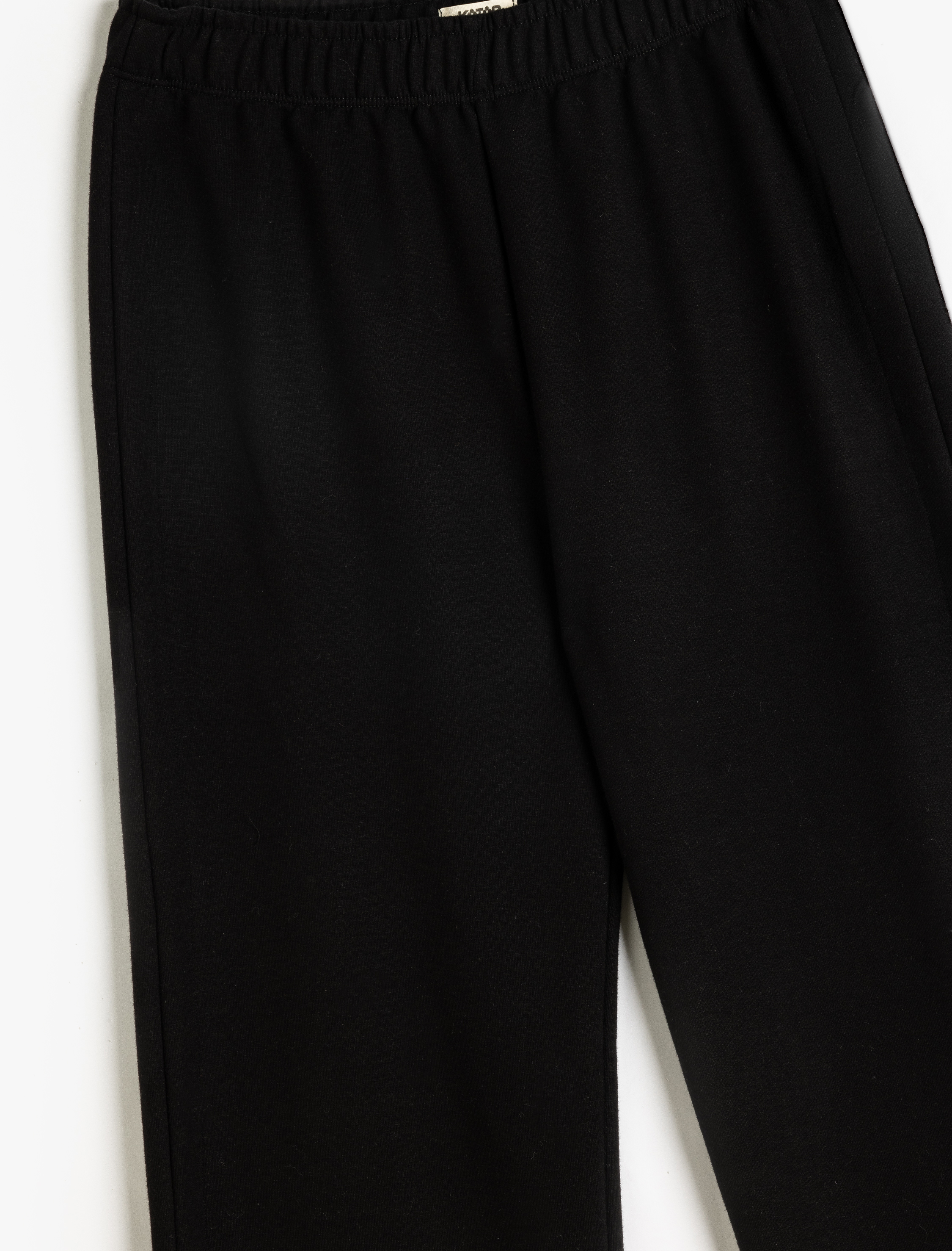  Kız Çocuk Pantolon Beli Lastikli Çıtçıt Detaylı