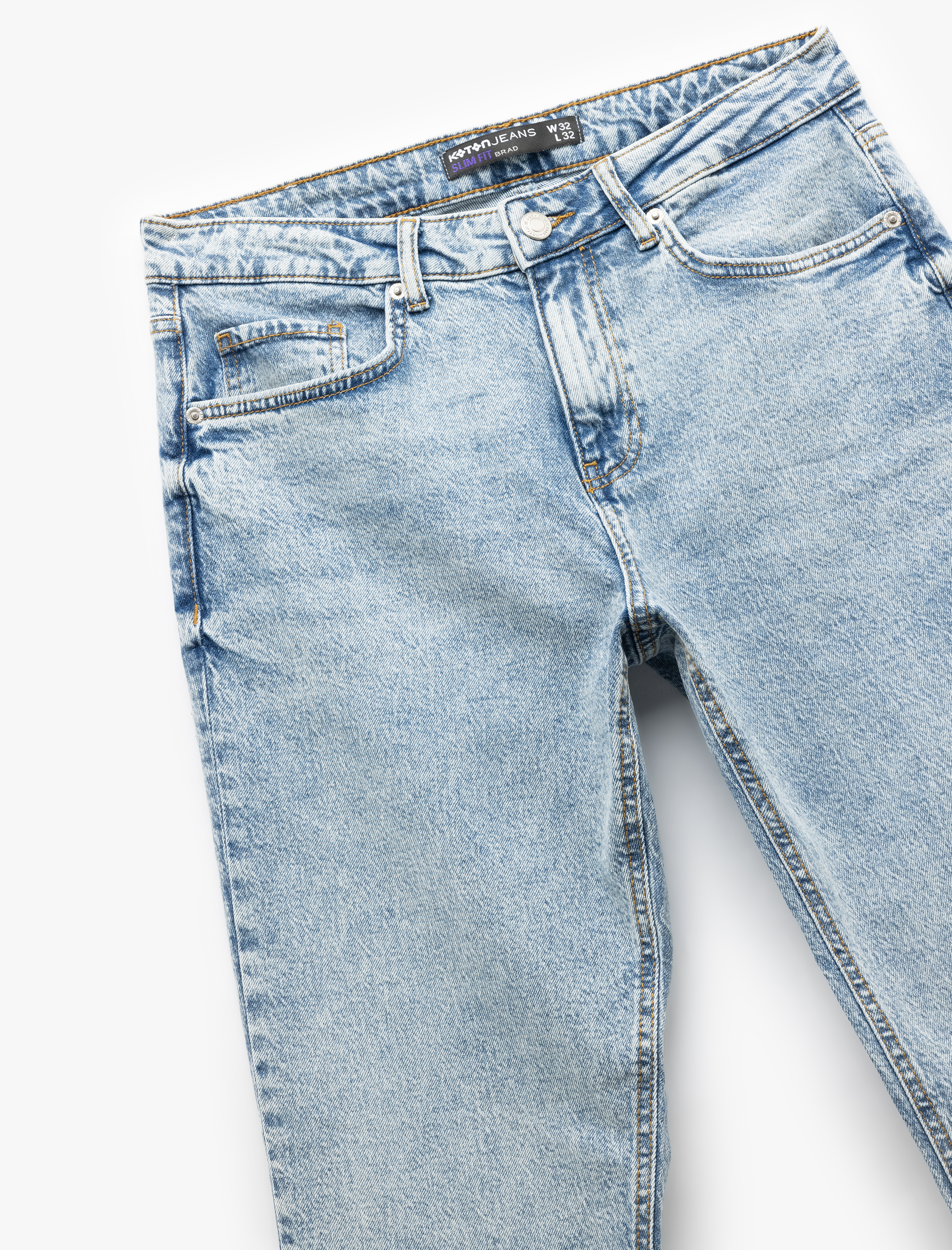   Slim Fit Kot Pantolon - Brad Jean