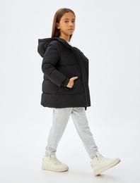 Basic Jogger Eşofman Altı Beli Lastikli Çift Bel Detaylı Şardonlu