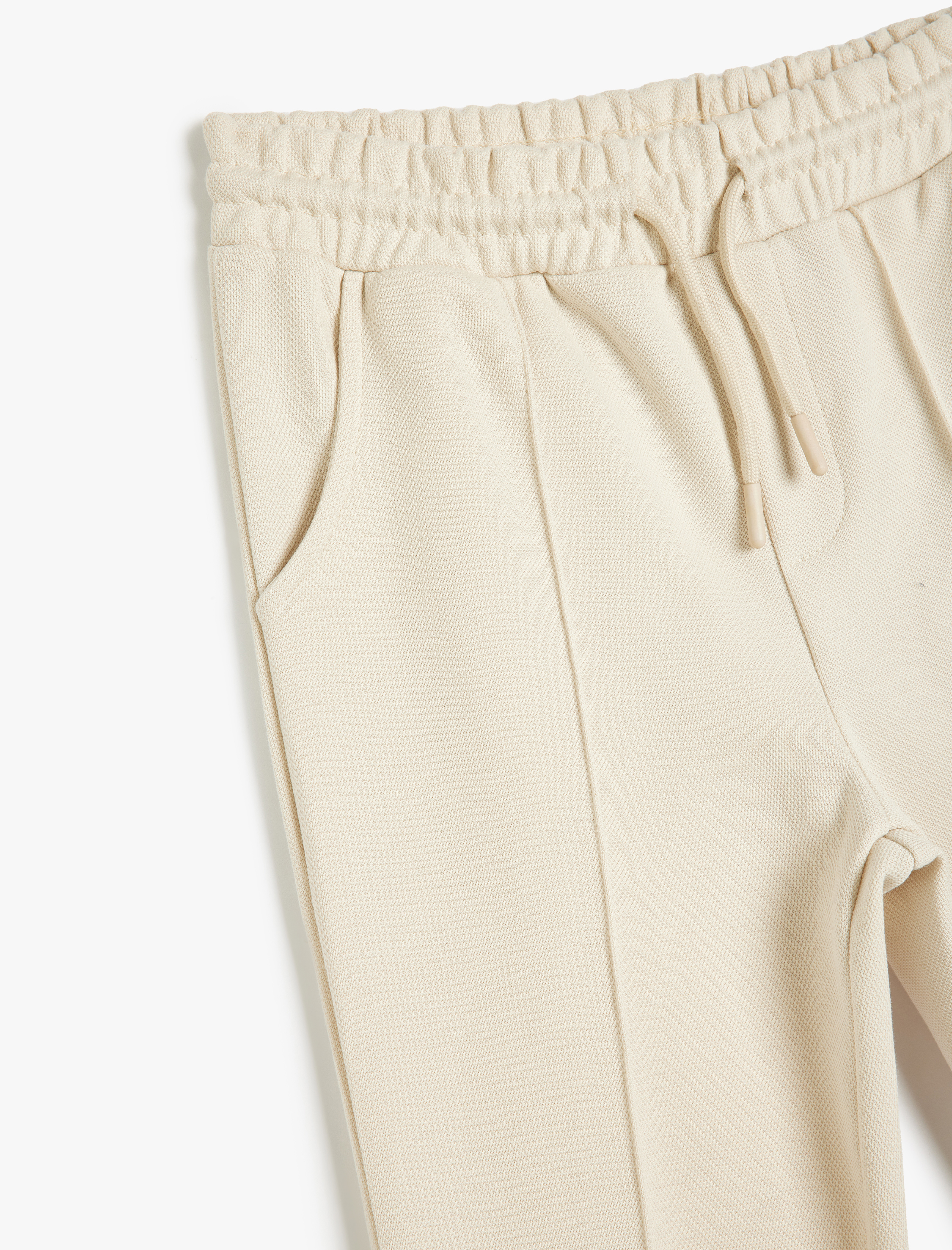  Erkek Çocuk Basic Jogger Eşofman Altı Beli Bağlamalı Şardonlu