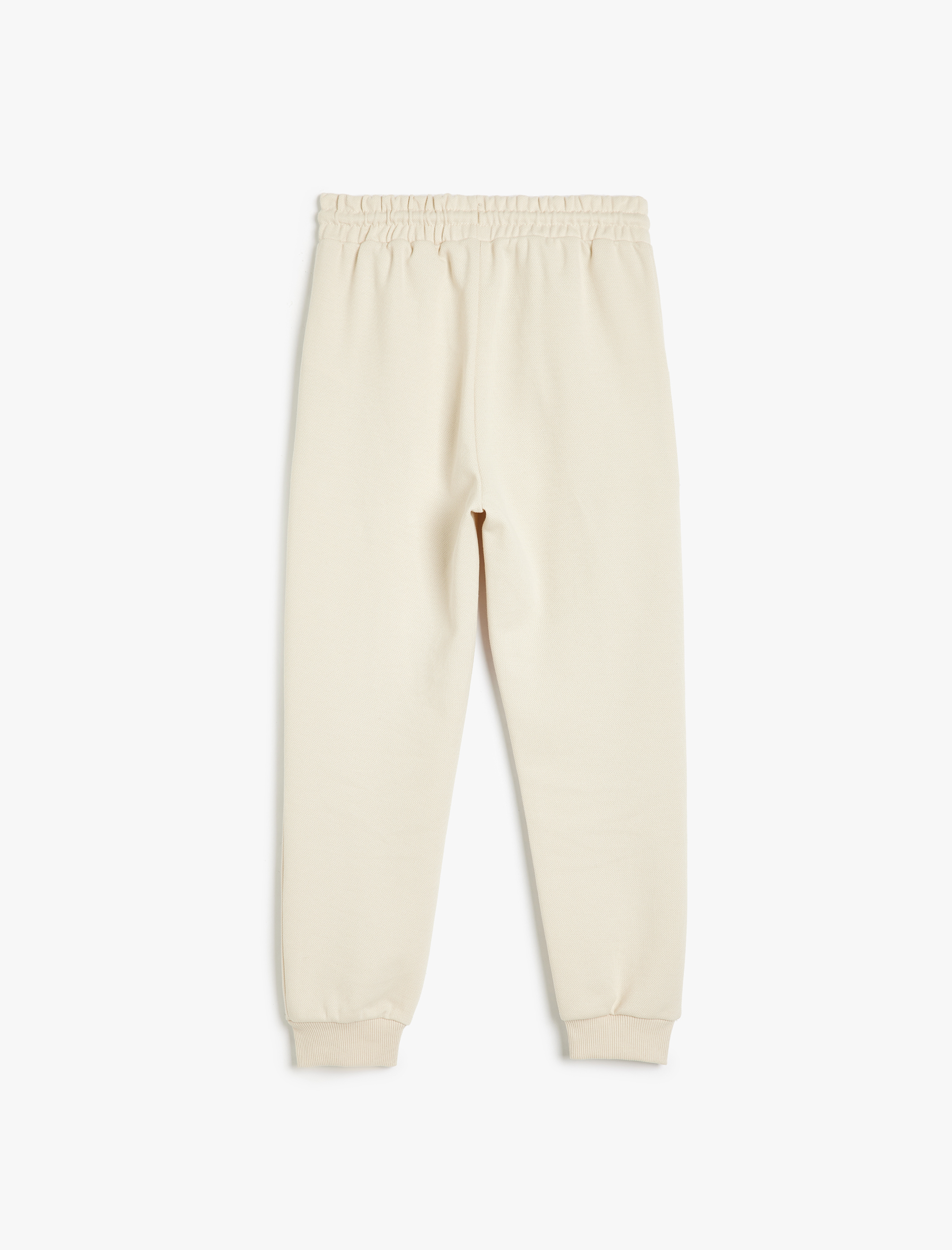  Erkek Çocuk Basic Jogger Eşofman Altı Beli Bağlamalı Şardonlu