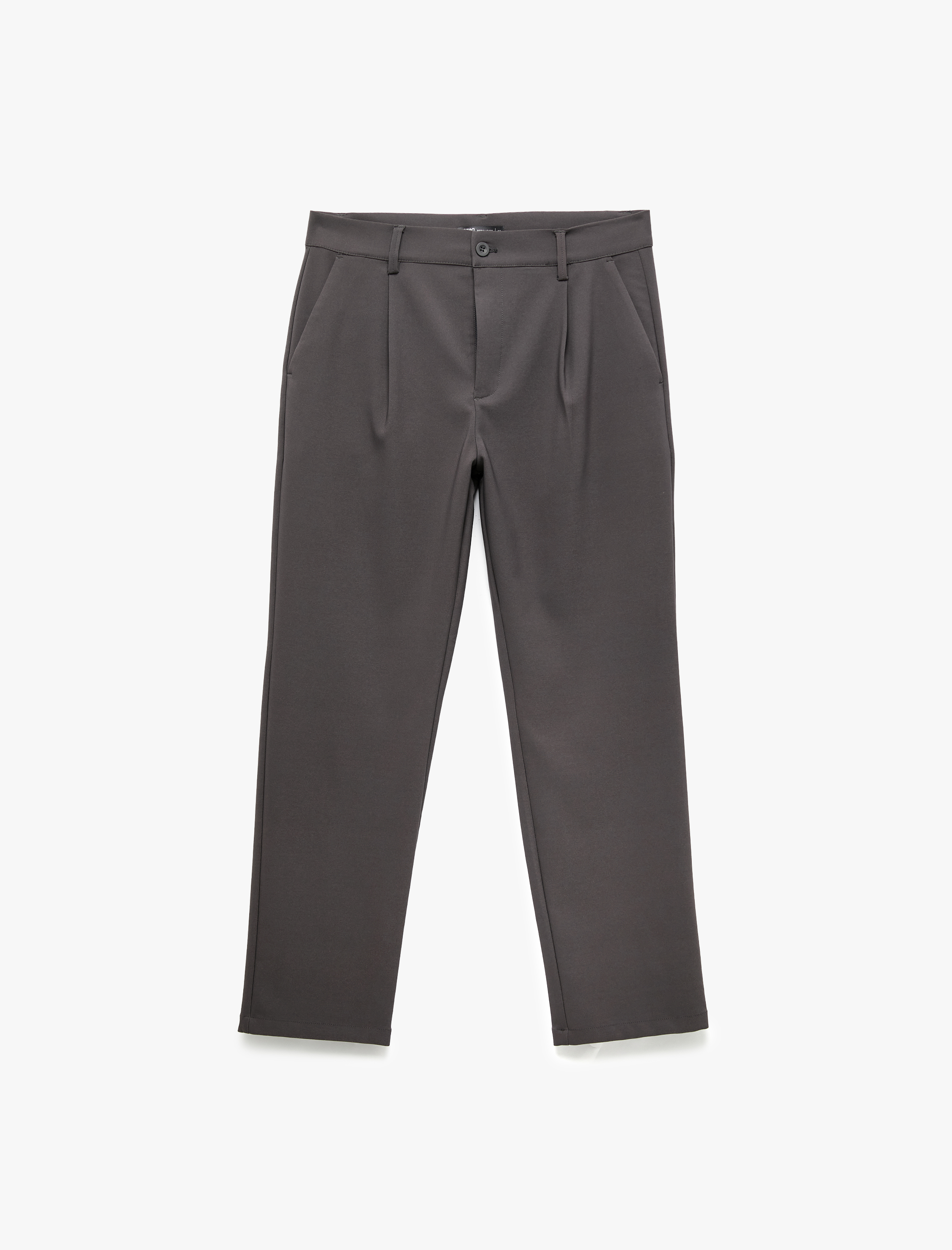   Cep Detaylı Pileli Bol Pantolon