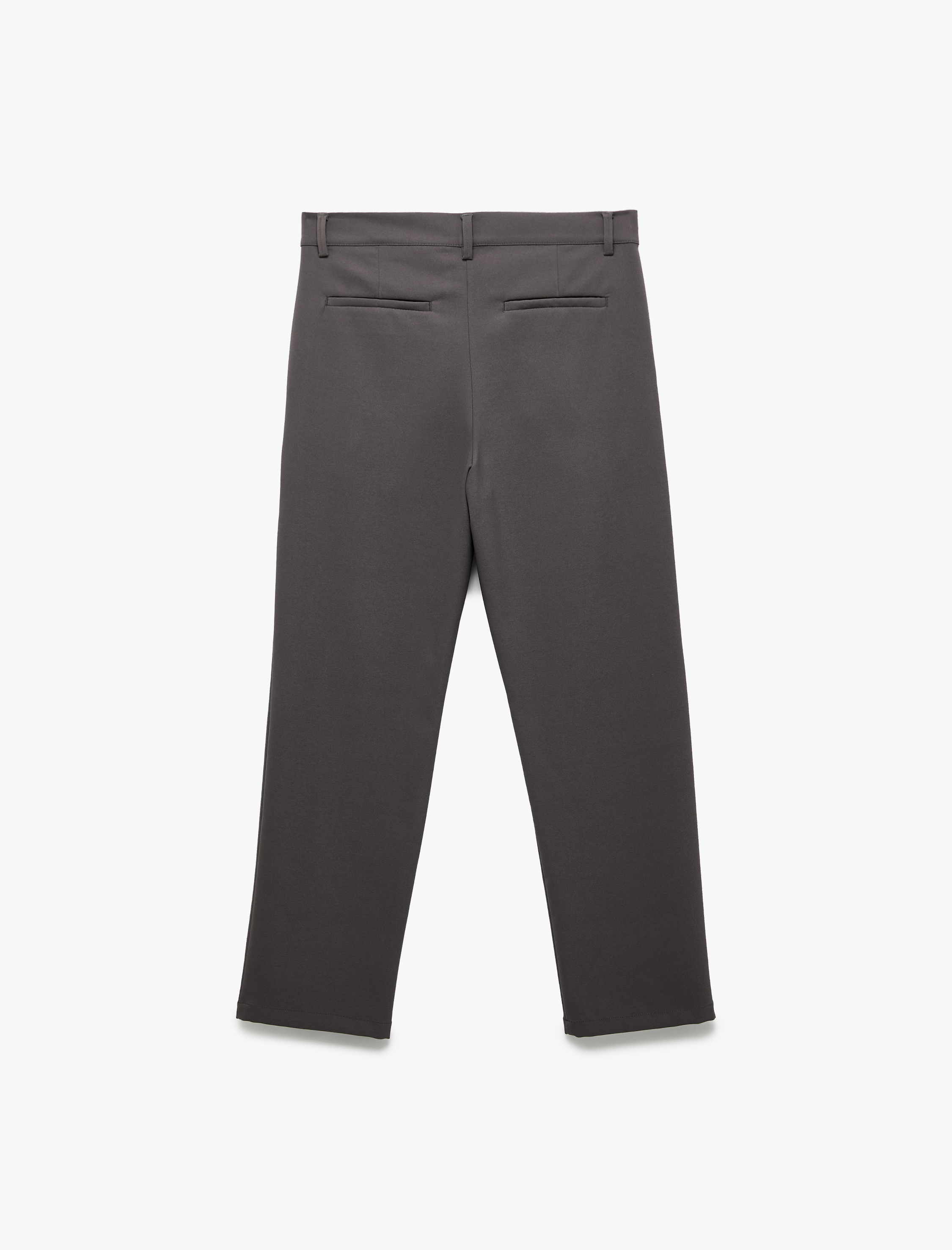   Cep Detaylı Pileli Bol Pantolon