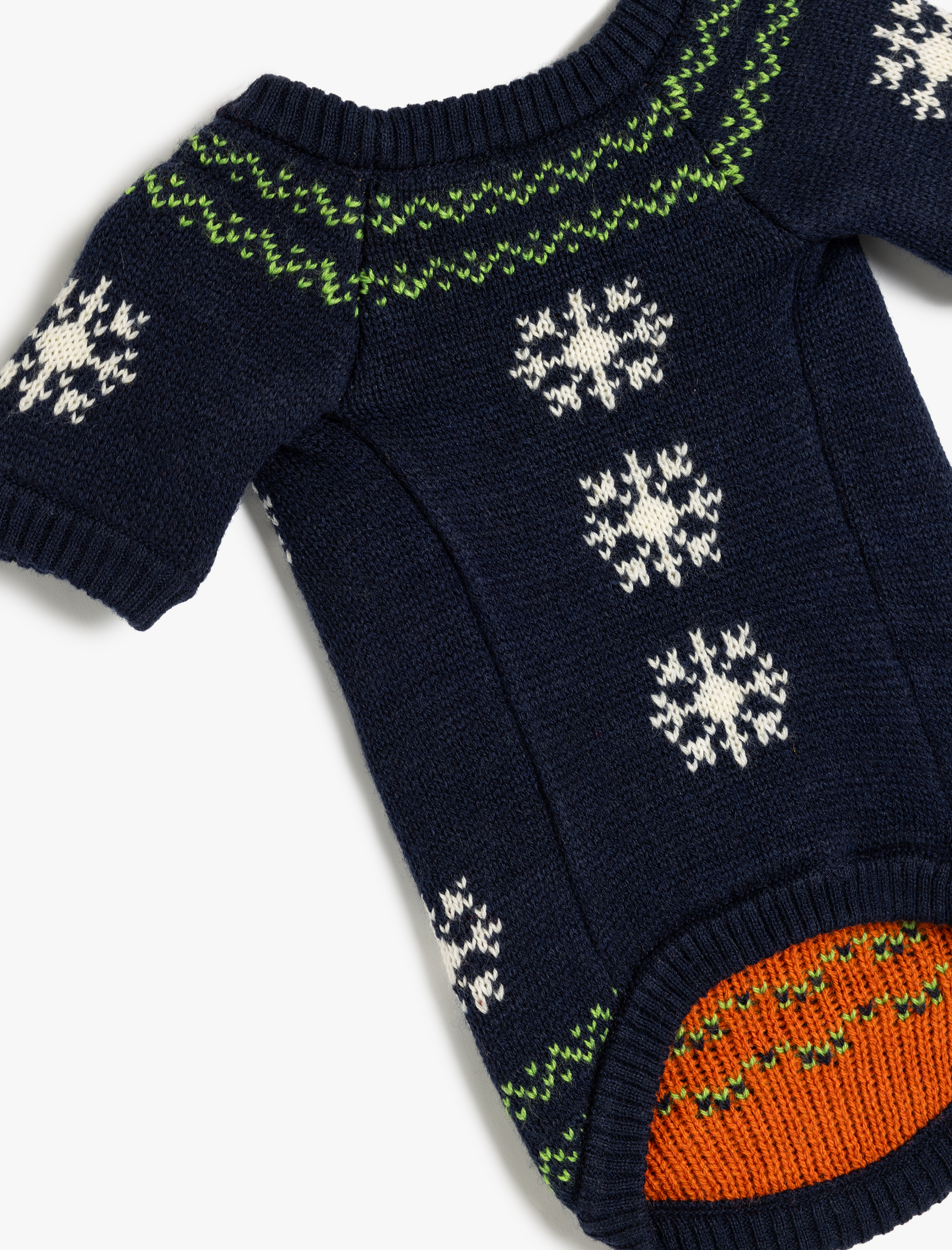   Yılbaşı Desenli Köpek Kazağı