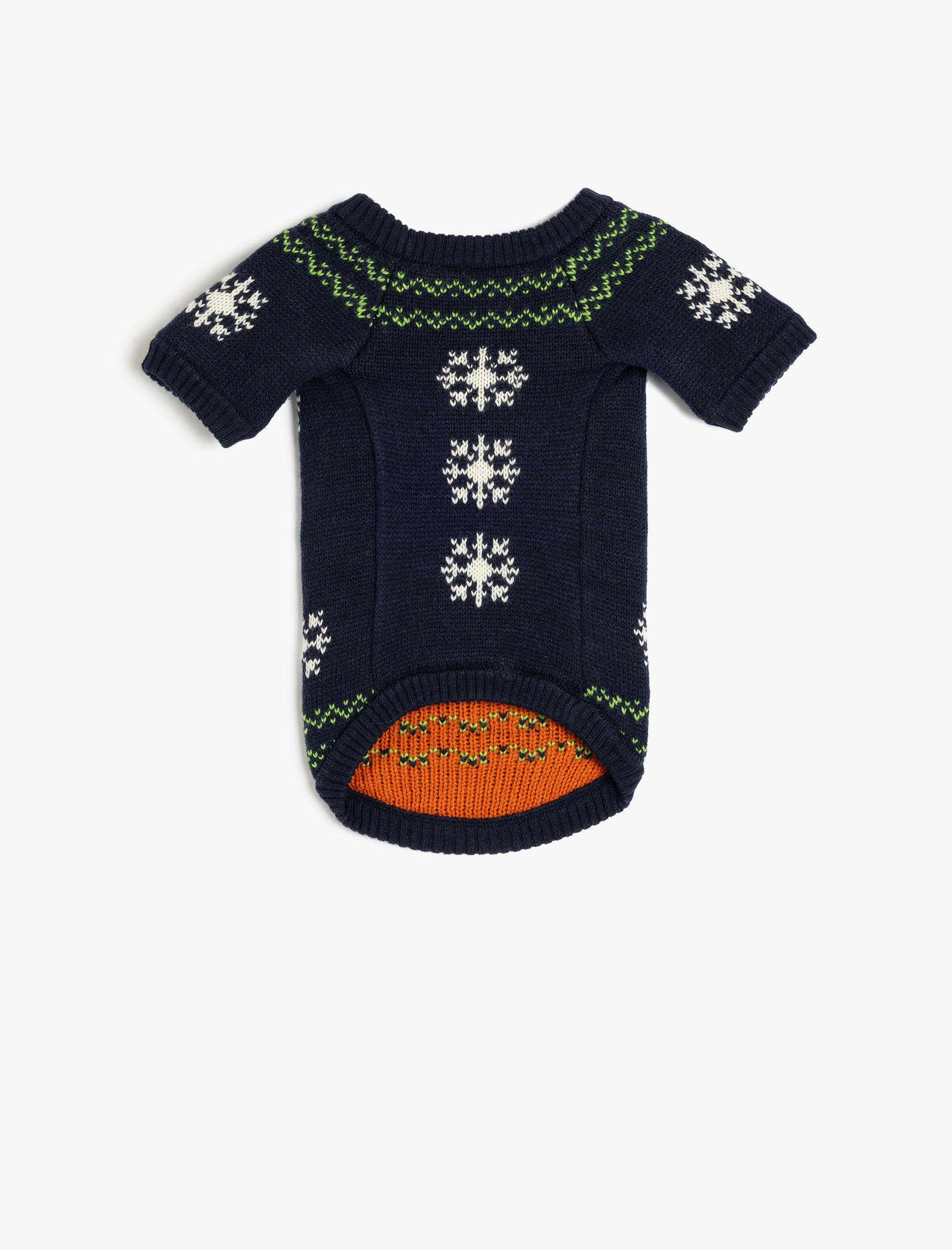   Yılbaşı Desenli Köpek Kazağı