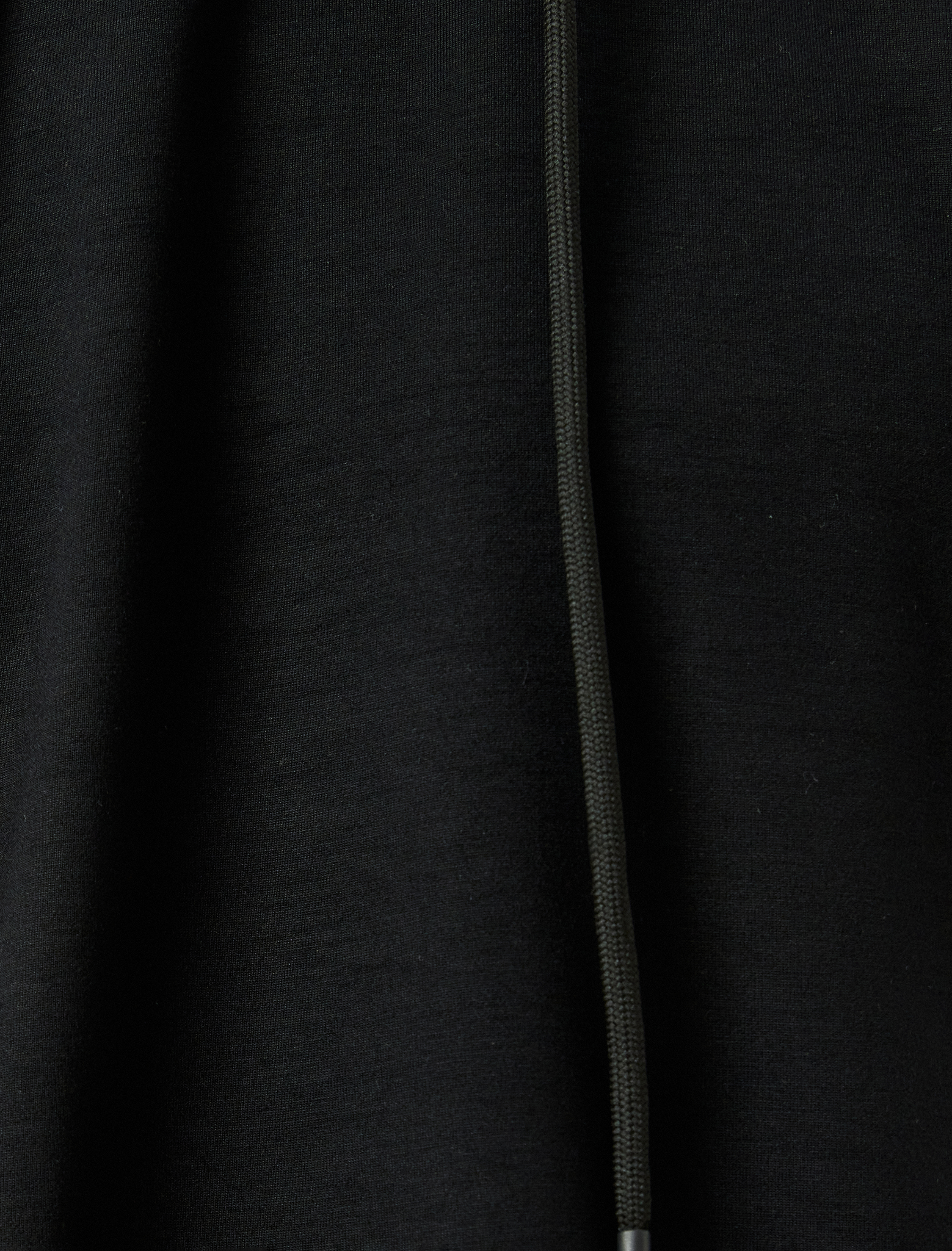   Oversize Kapşonlu Modal Karışımlı Kalın Kumaşlı Kolsuz Spor Sweatshirt