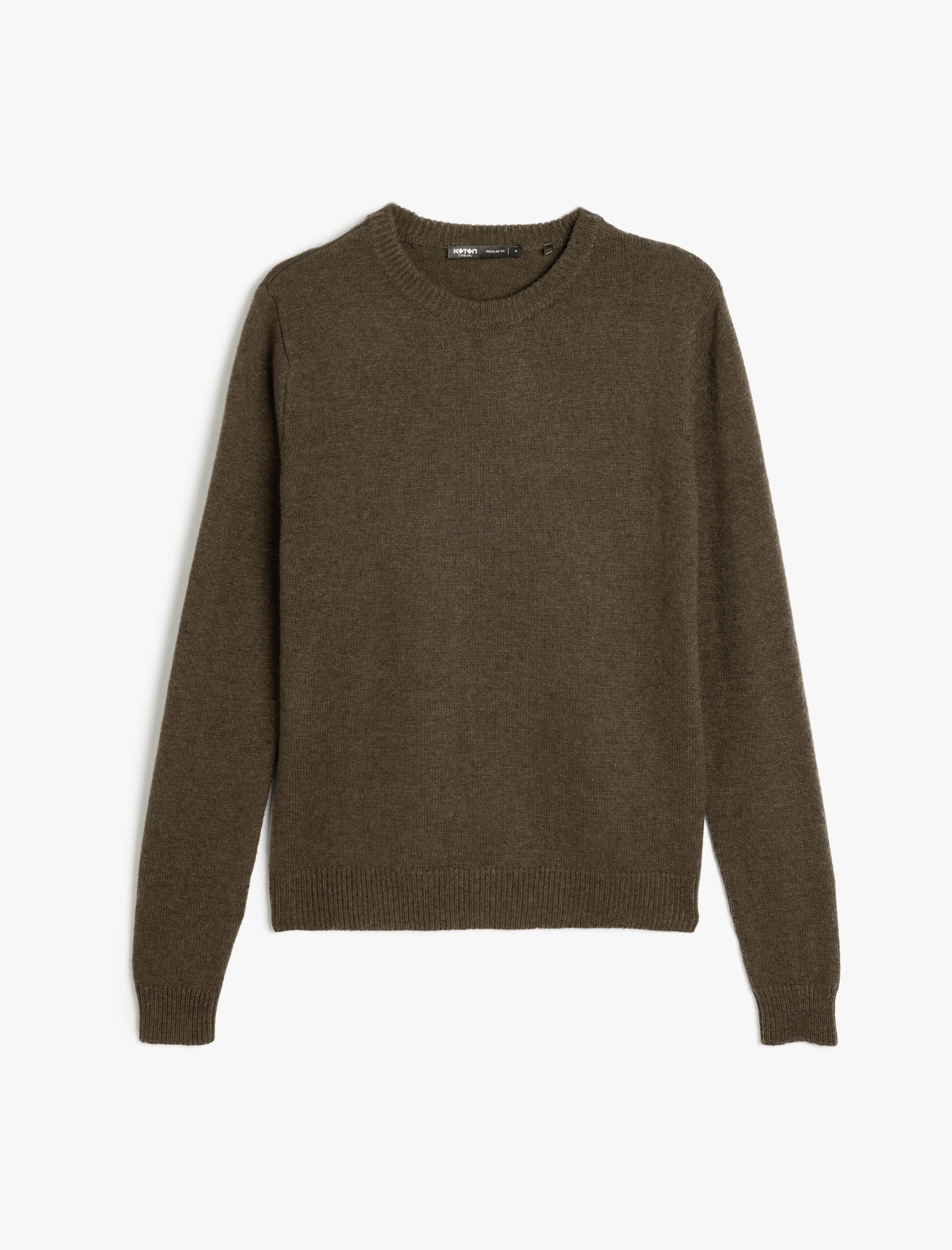   Kışlık Triko Kazak Basic Bisiklet Yaka Viskon