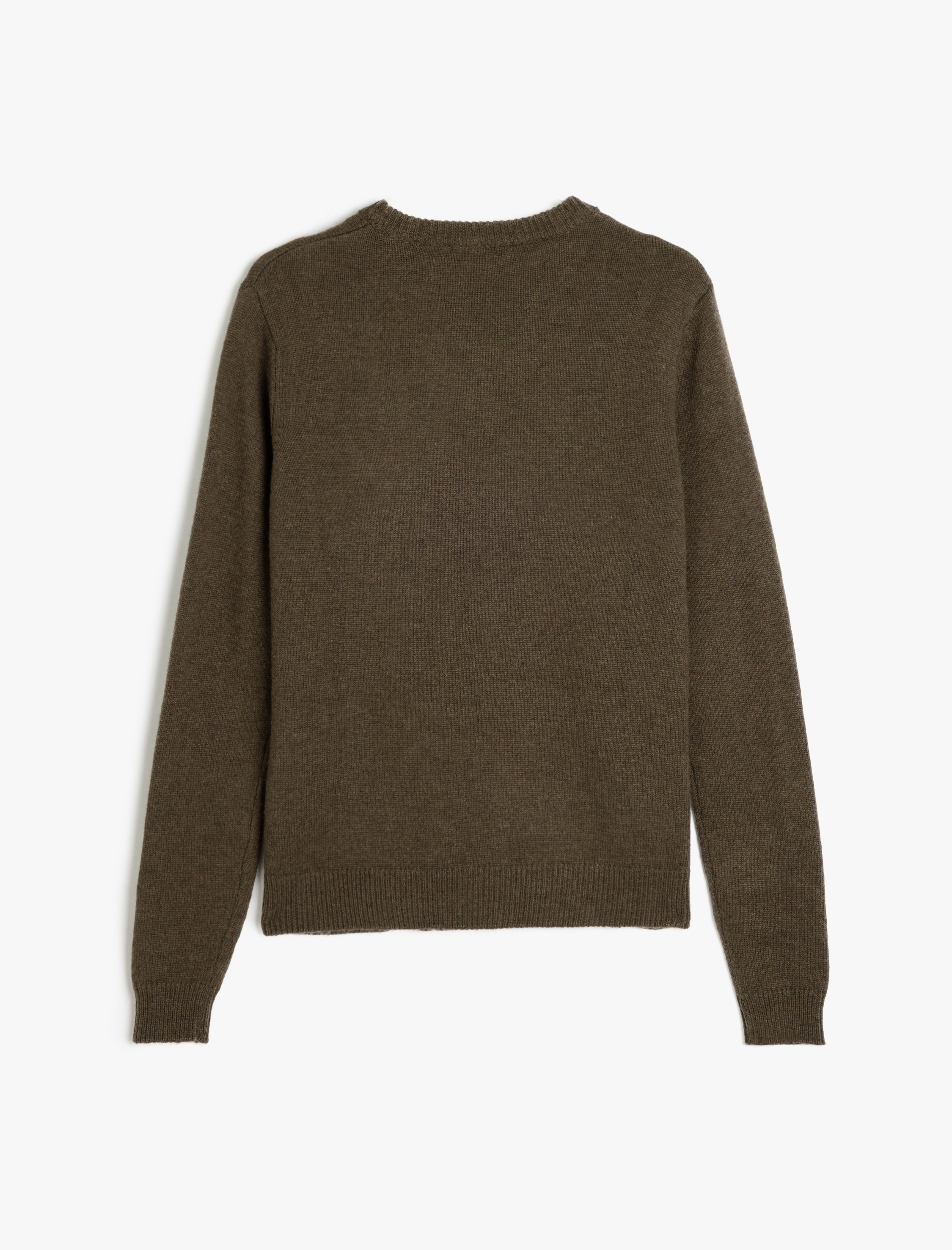   Kışlık Triko Kazak Basic Bisiklet Yaka Viskon