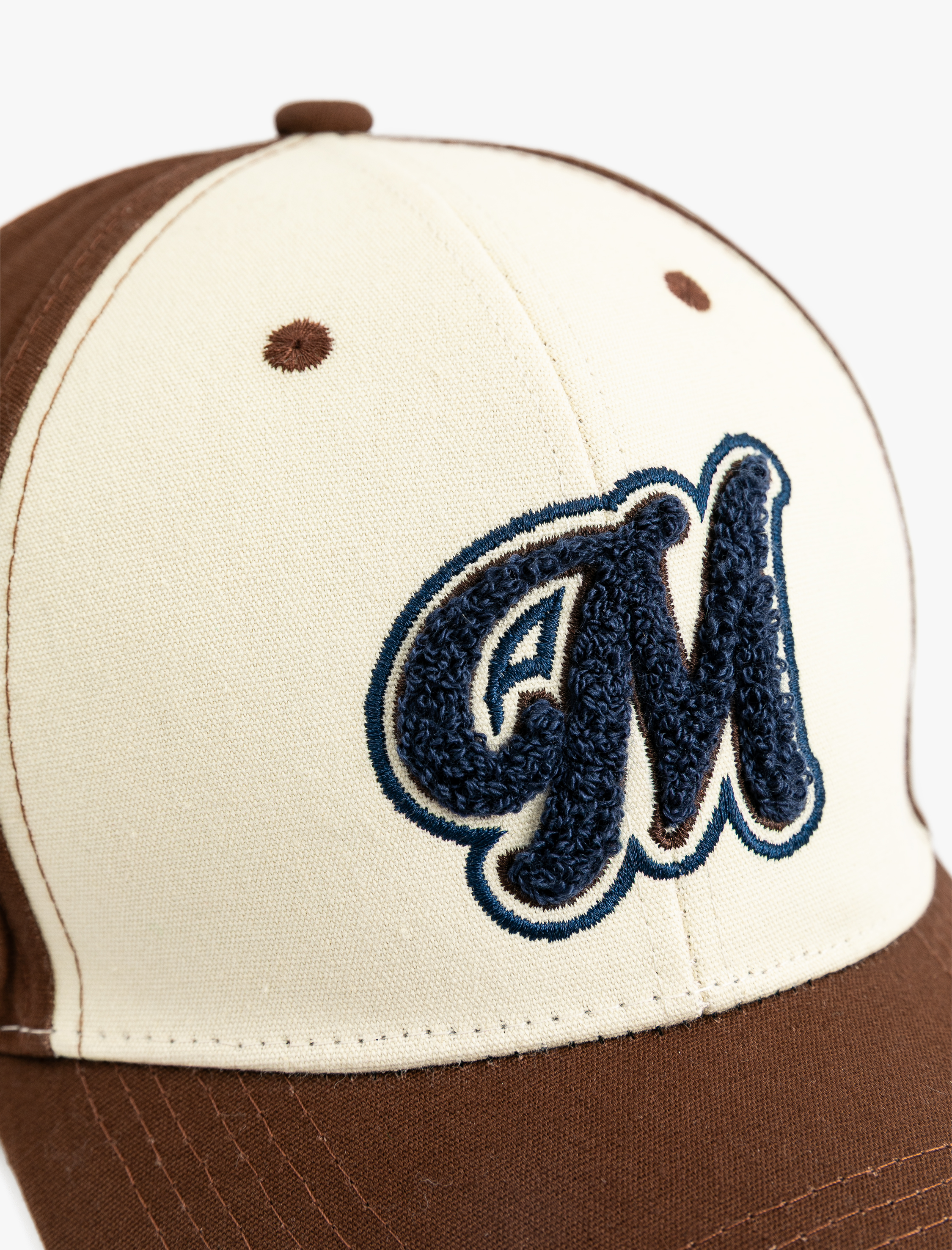  Erkek Pamuklu Kumaş Detaylı Renk Kontrastlı Kep Şapka