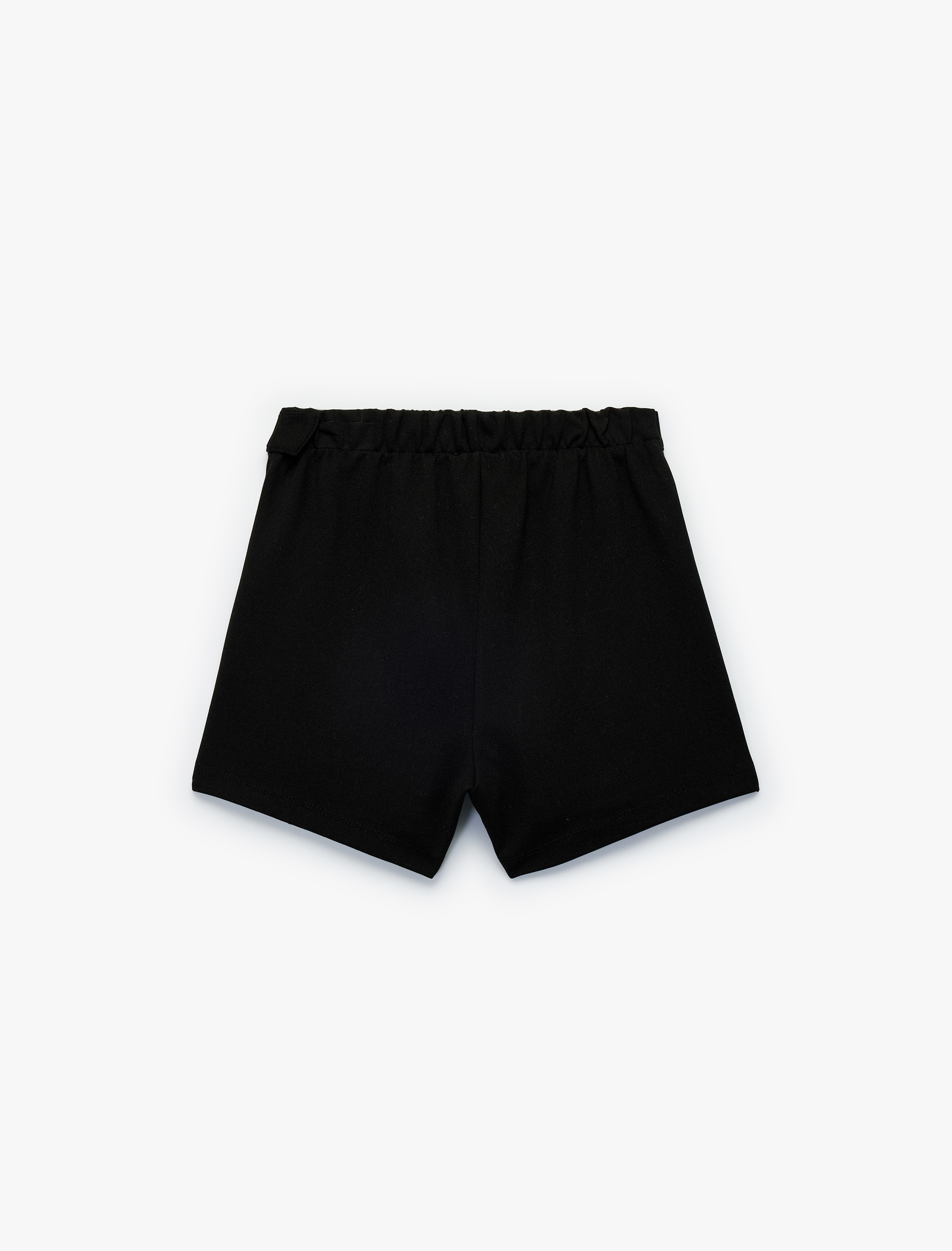  Kız Çocuk Toka Detaylı Viskon Karışımlı Pileli Şort Etek