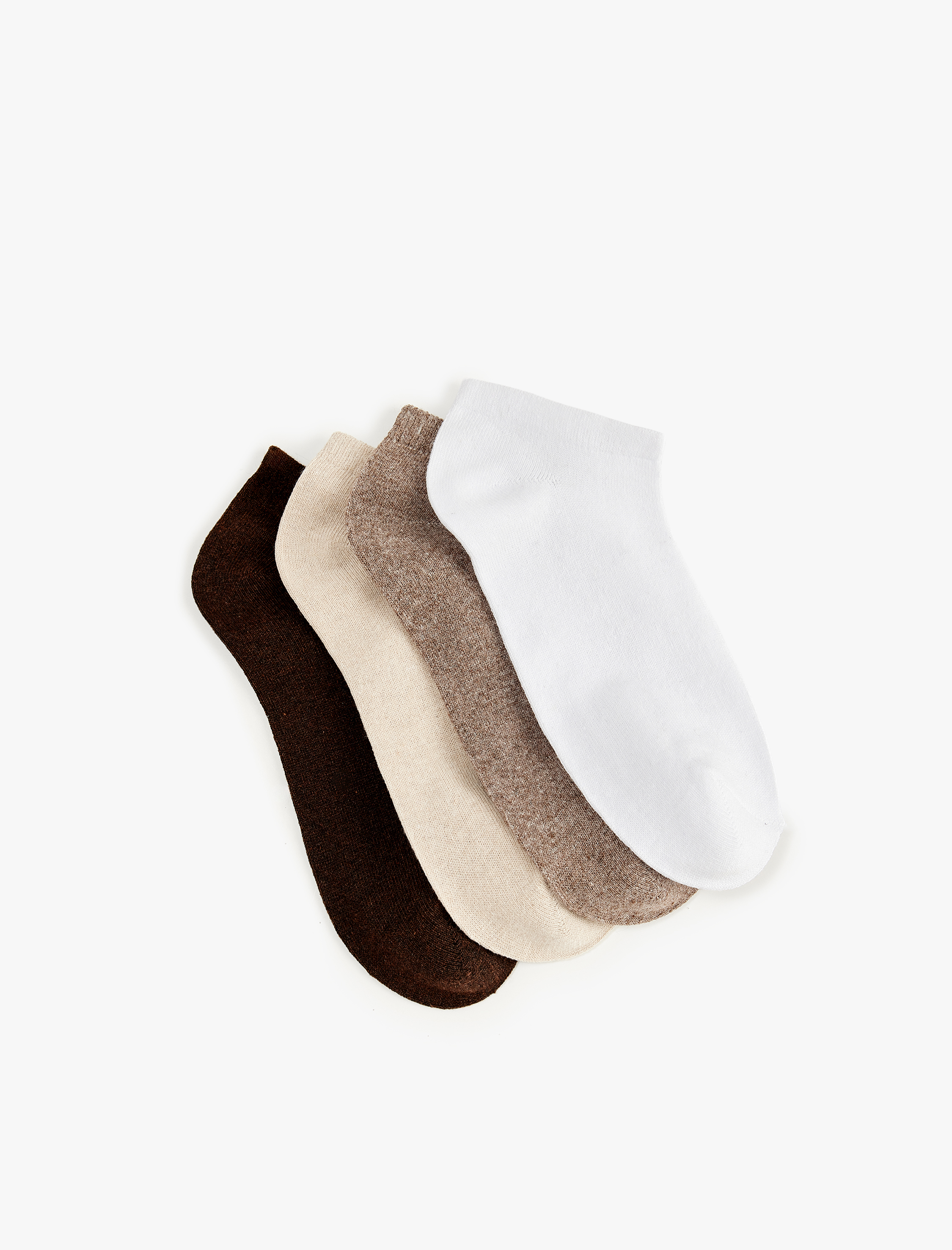  Kadın 4'lü Patik Çorap