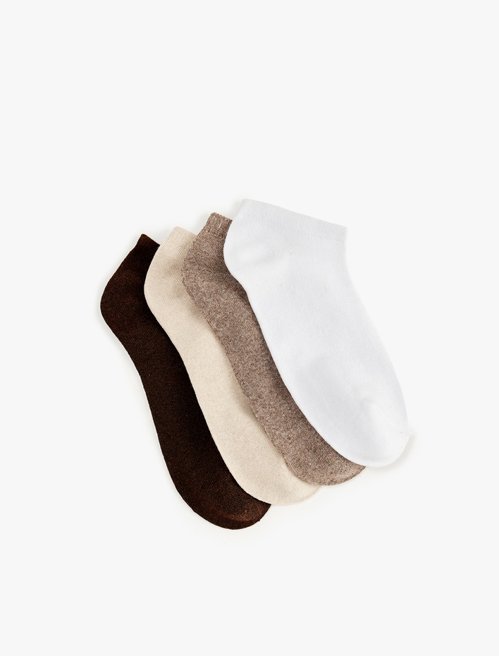 Kadın 4'lü Patik Çorap