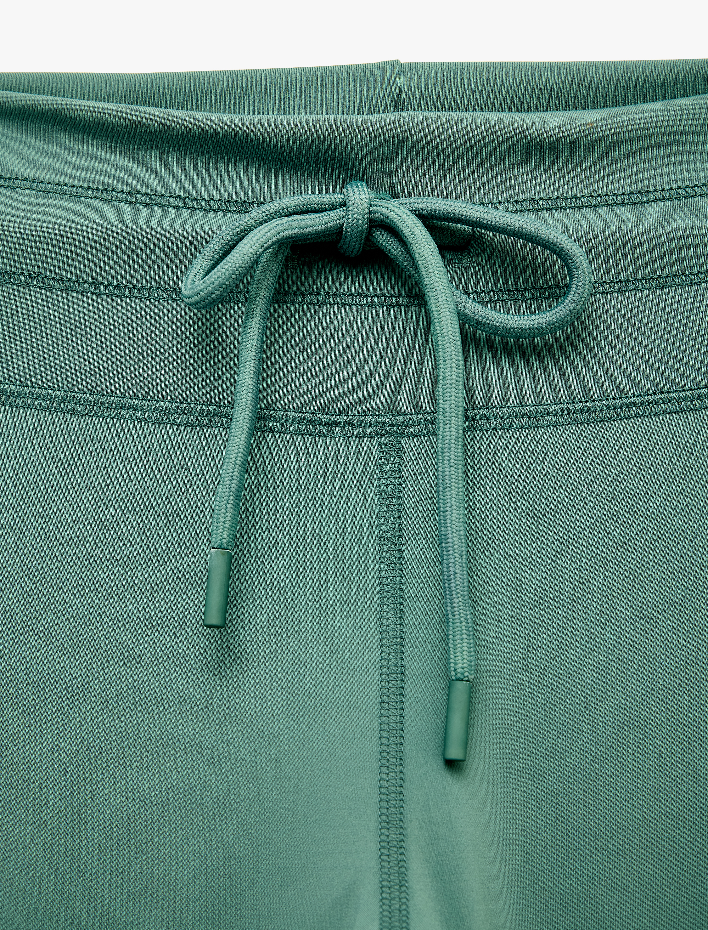   Yüksek Bel Slim Fit Bağcıklı Spor Tayt