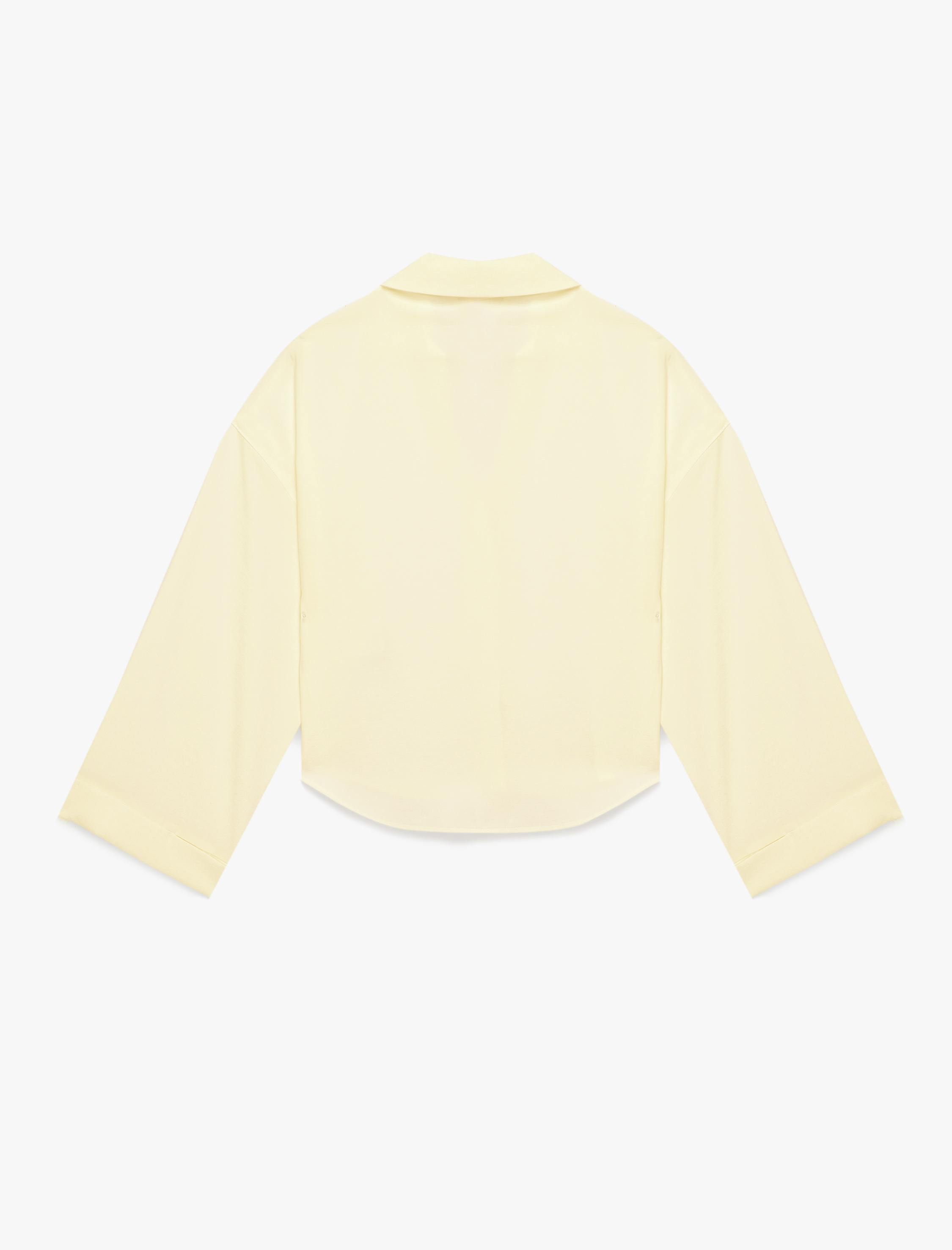   Rahat Kalıp Uzun Kollu Klasik Yaka Düğmeli Viskon Gömlek