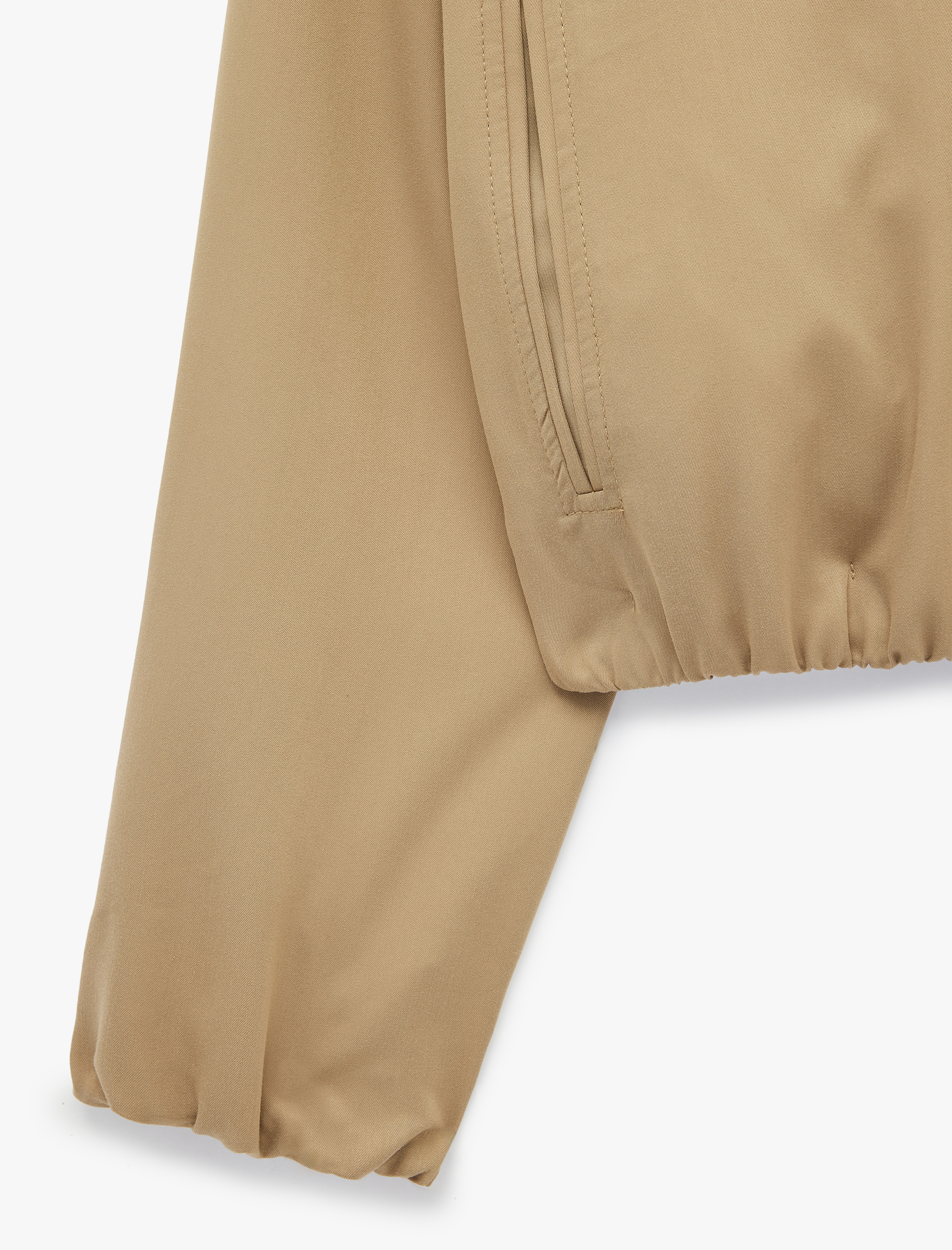   Rahat Kalıp Polo Yaka Fermuarlı Cep Detaylı Bomber Ceket