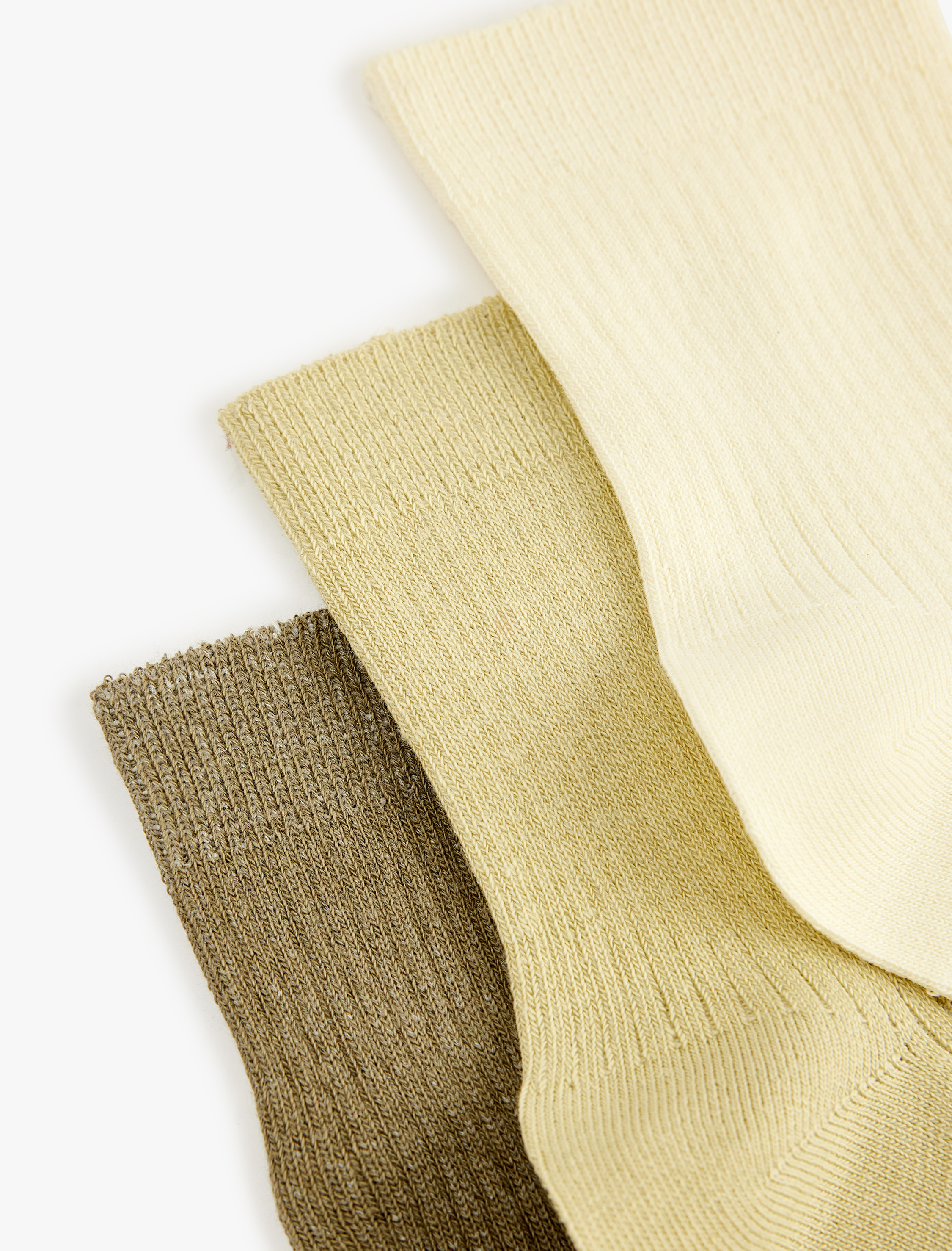  Kadın 3'lü Soket Çorap