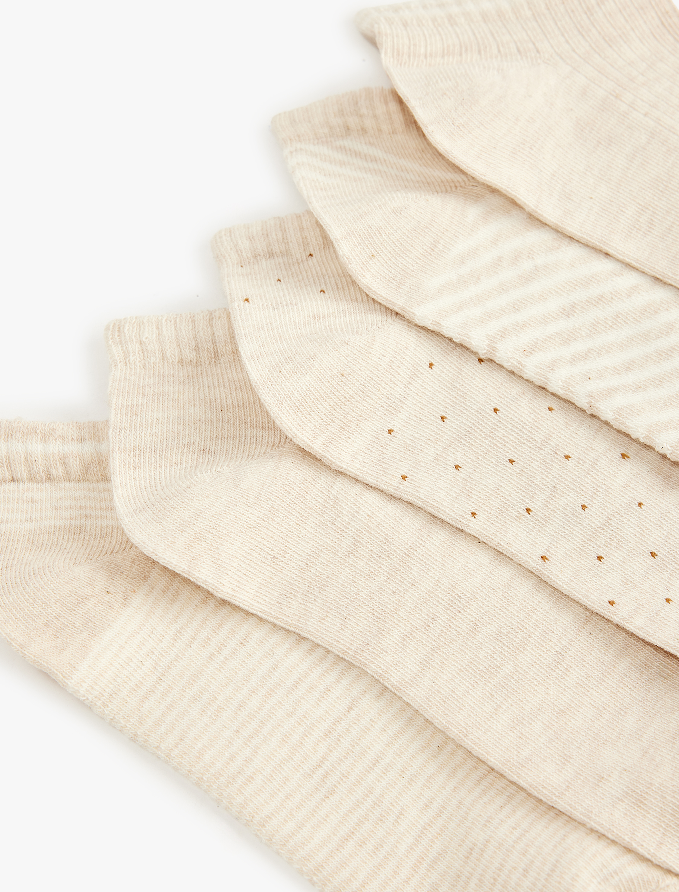  Kadın 5'li Patik Çorap