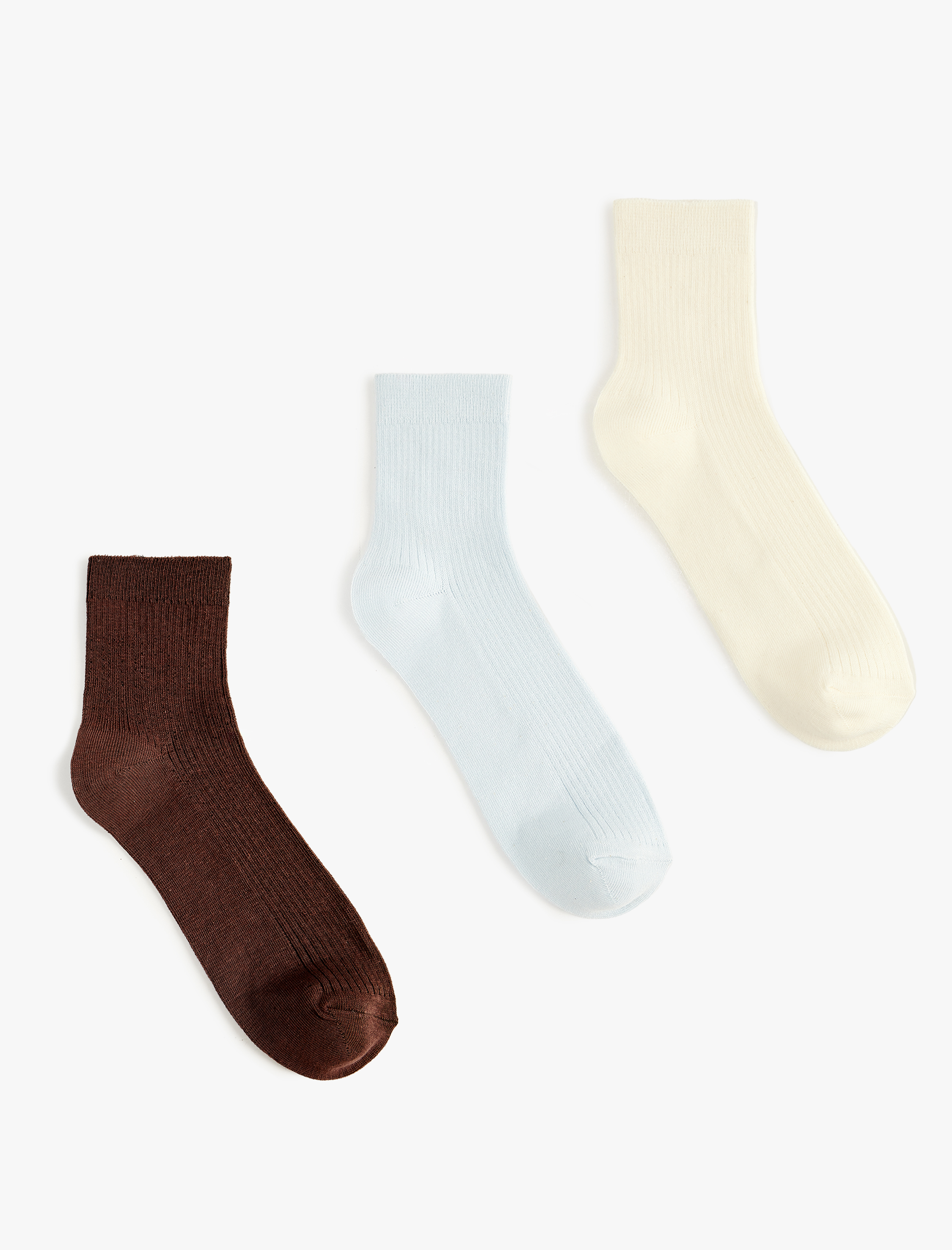  Kadın 3'lü Soket Çorap