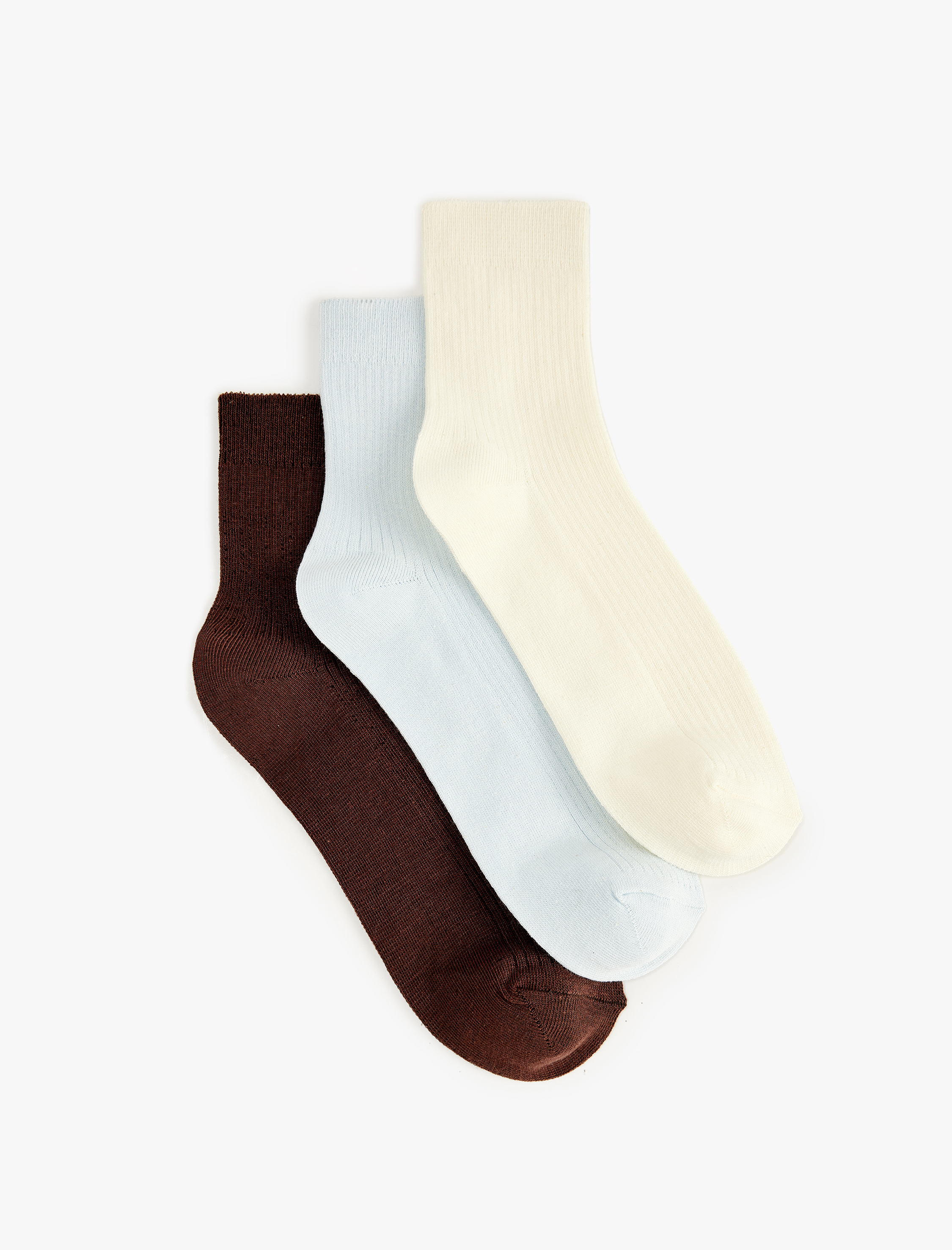  Kadın 3'lü Soket Çorap