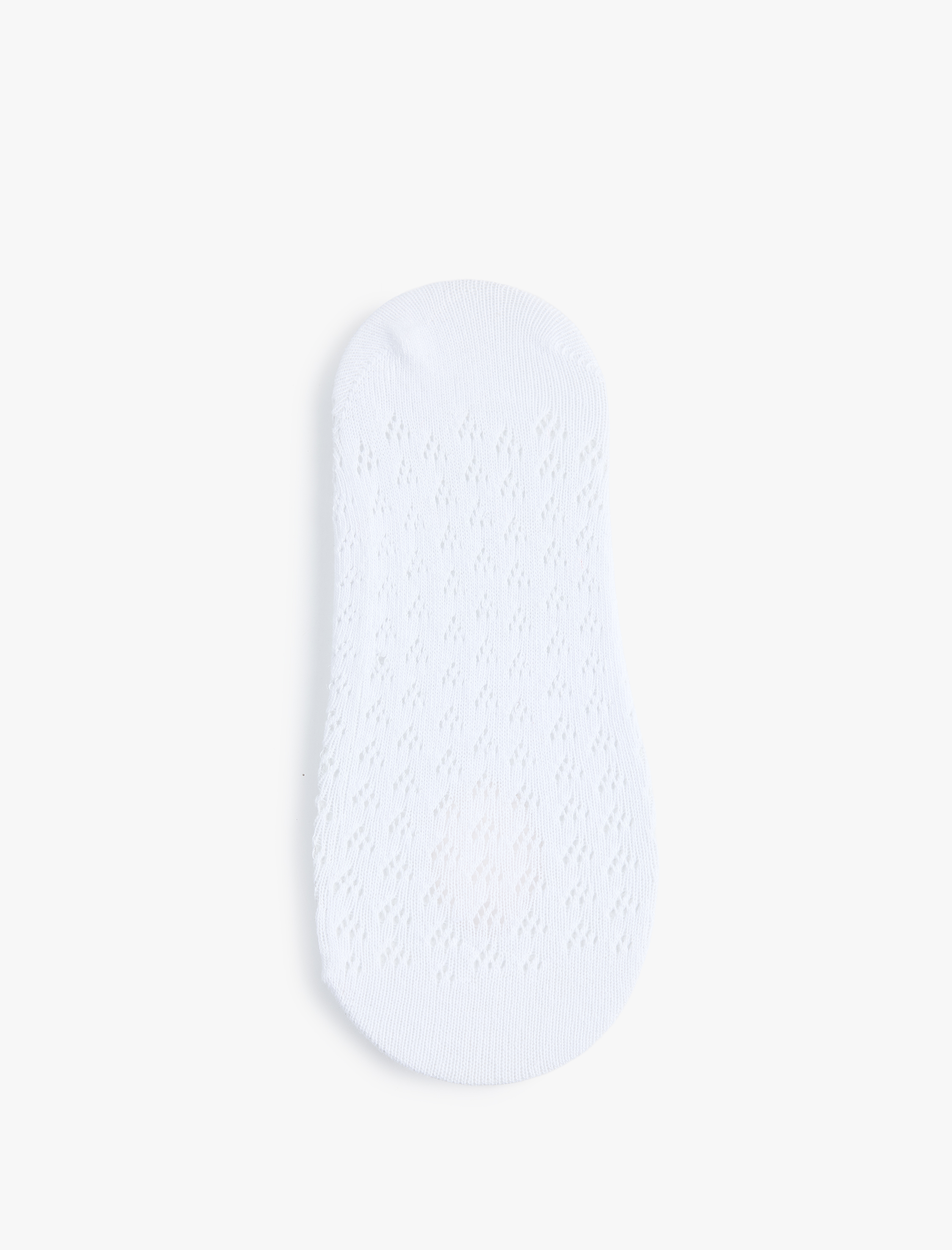  Kadın Fiyonk Detaylı Dantel Babet Çorap