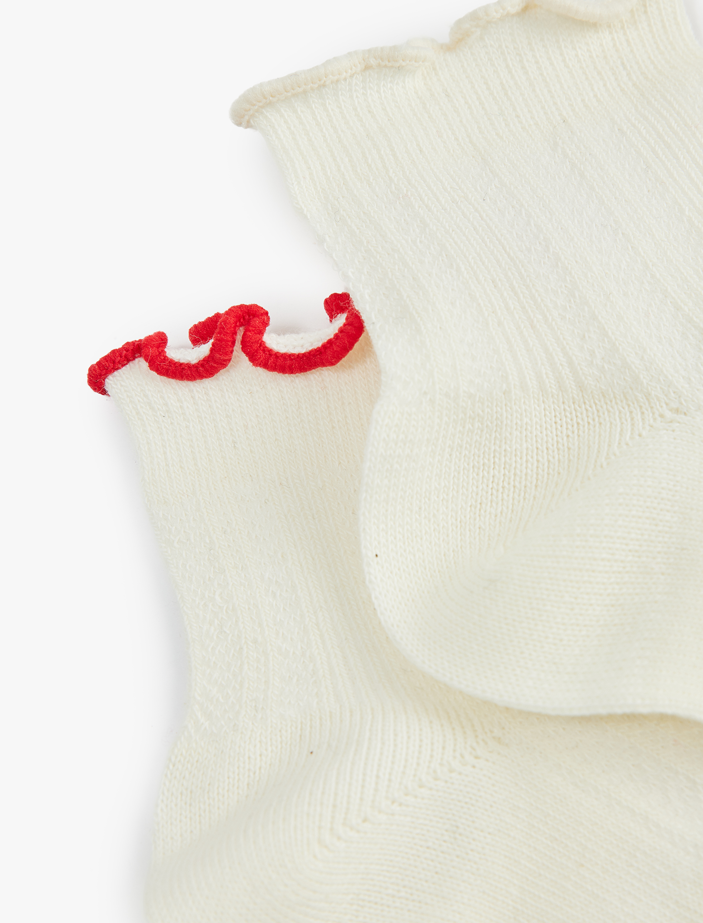  Kız Çocuk Fırfırlı 2'li Çorap