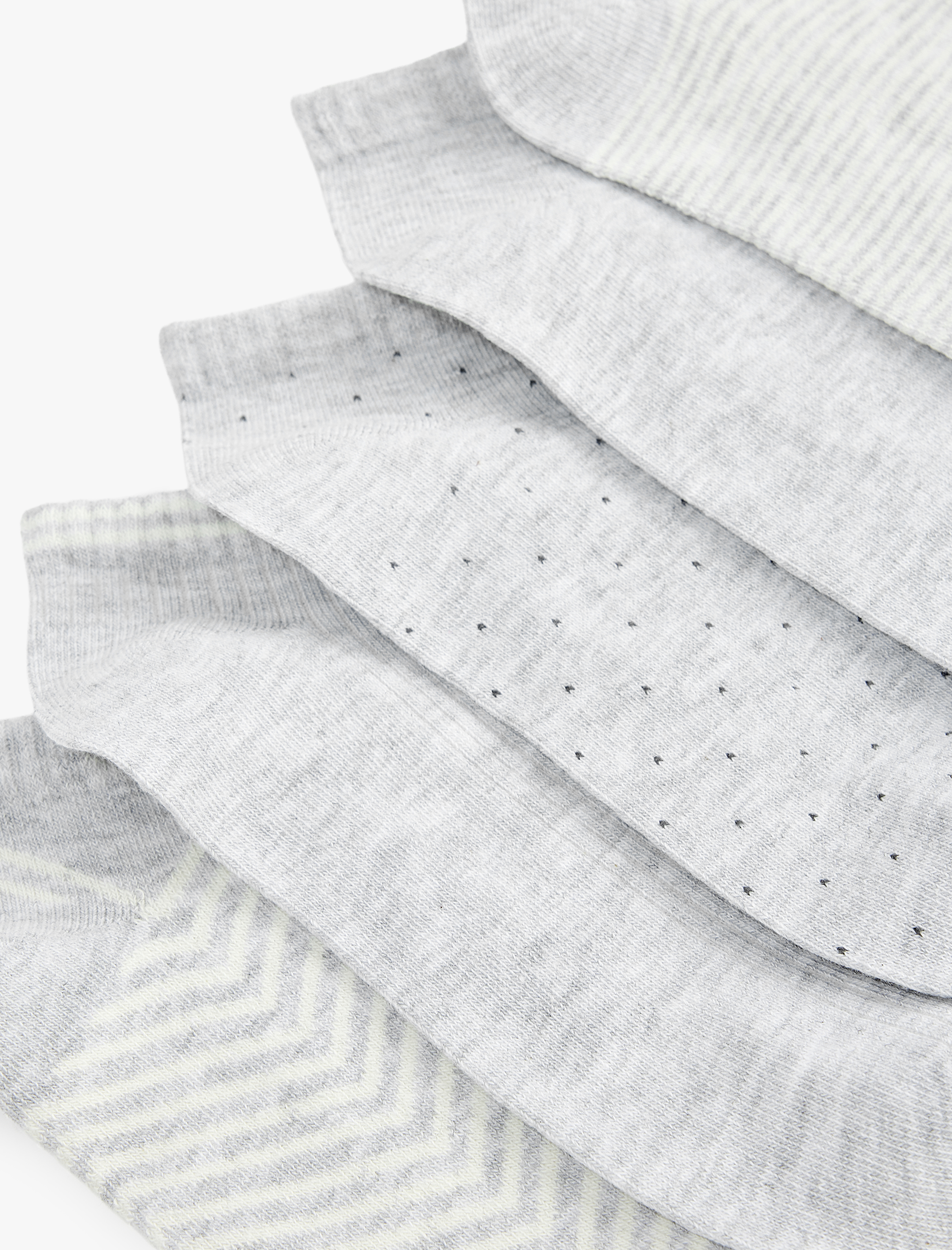  Kadın 5'li Patik Çorap