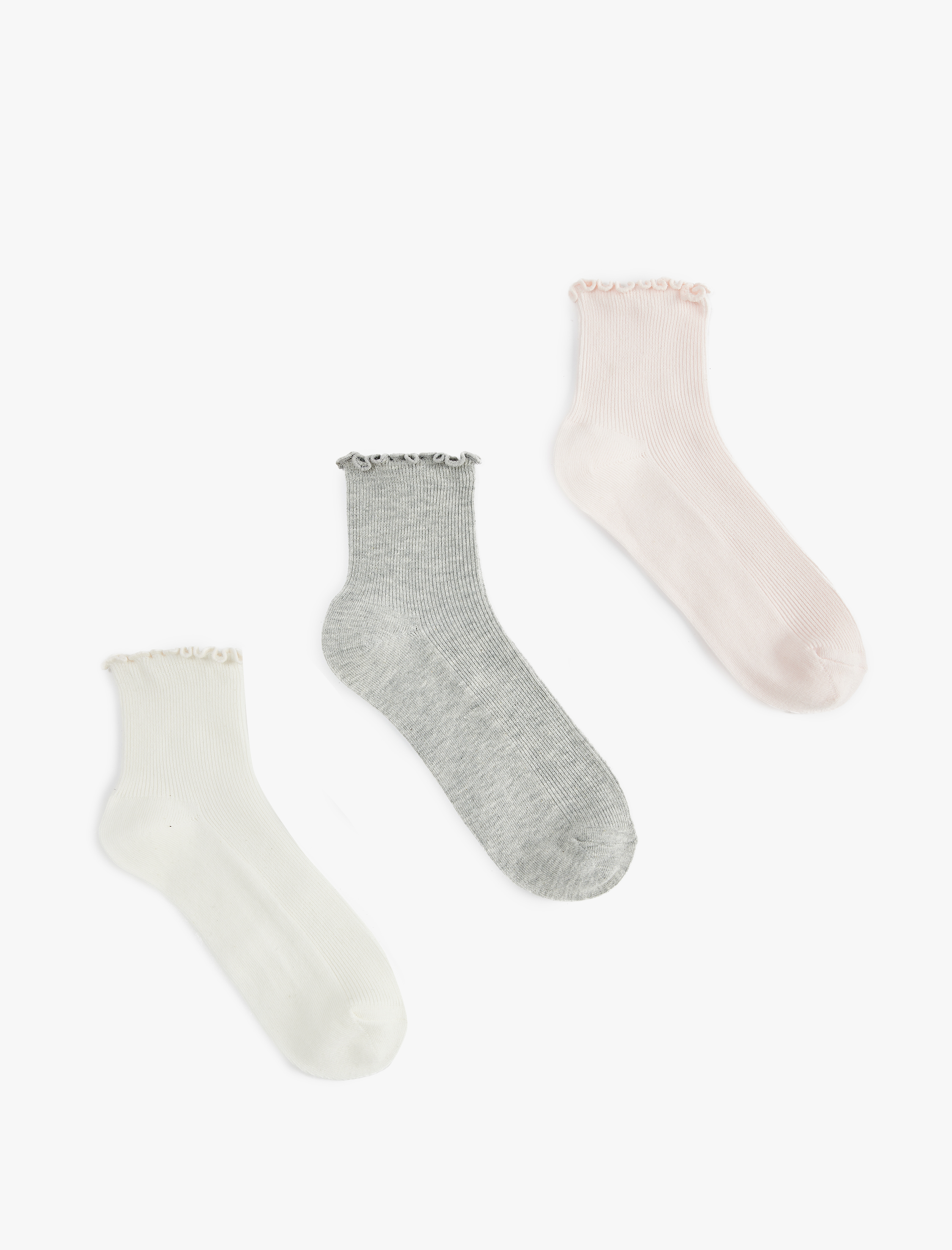 Kadın 3'lü Soket Çorap