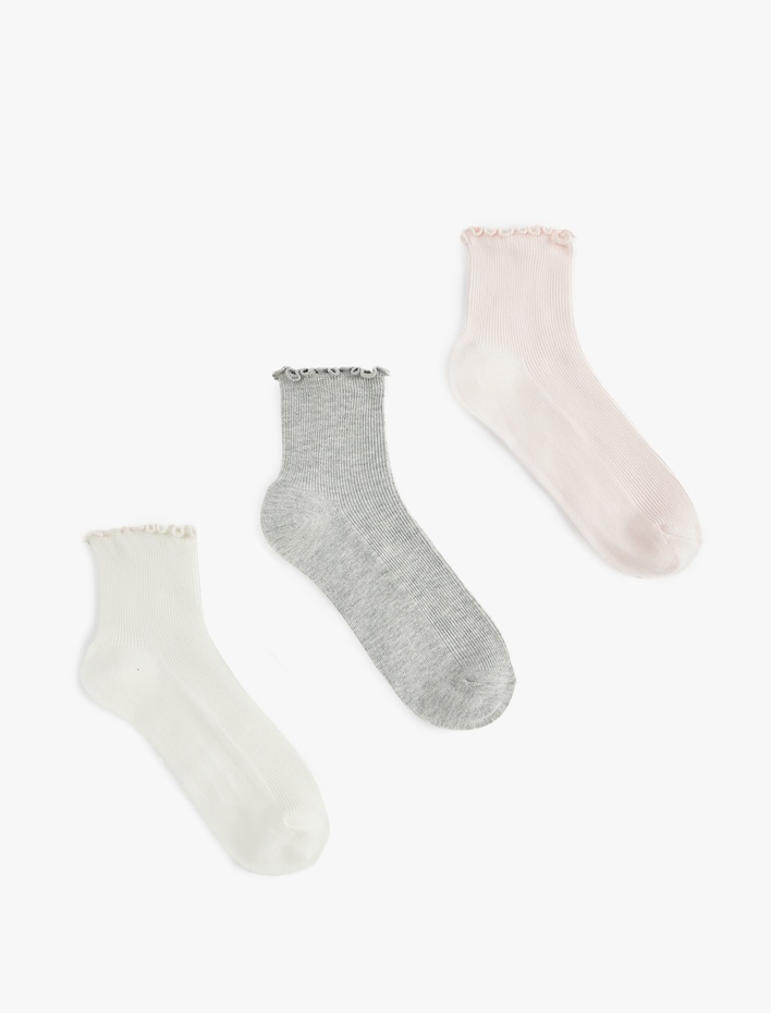 Kadın 3'lü Soket Çorap