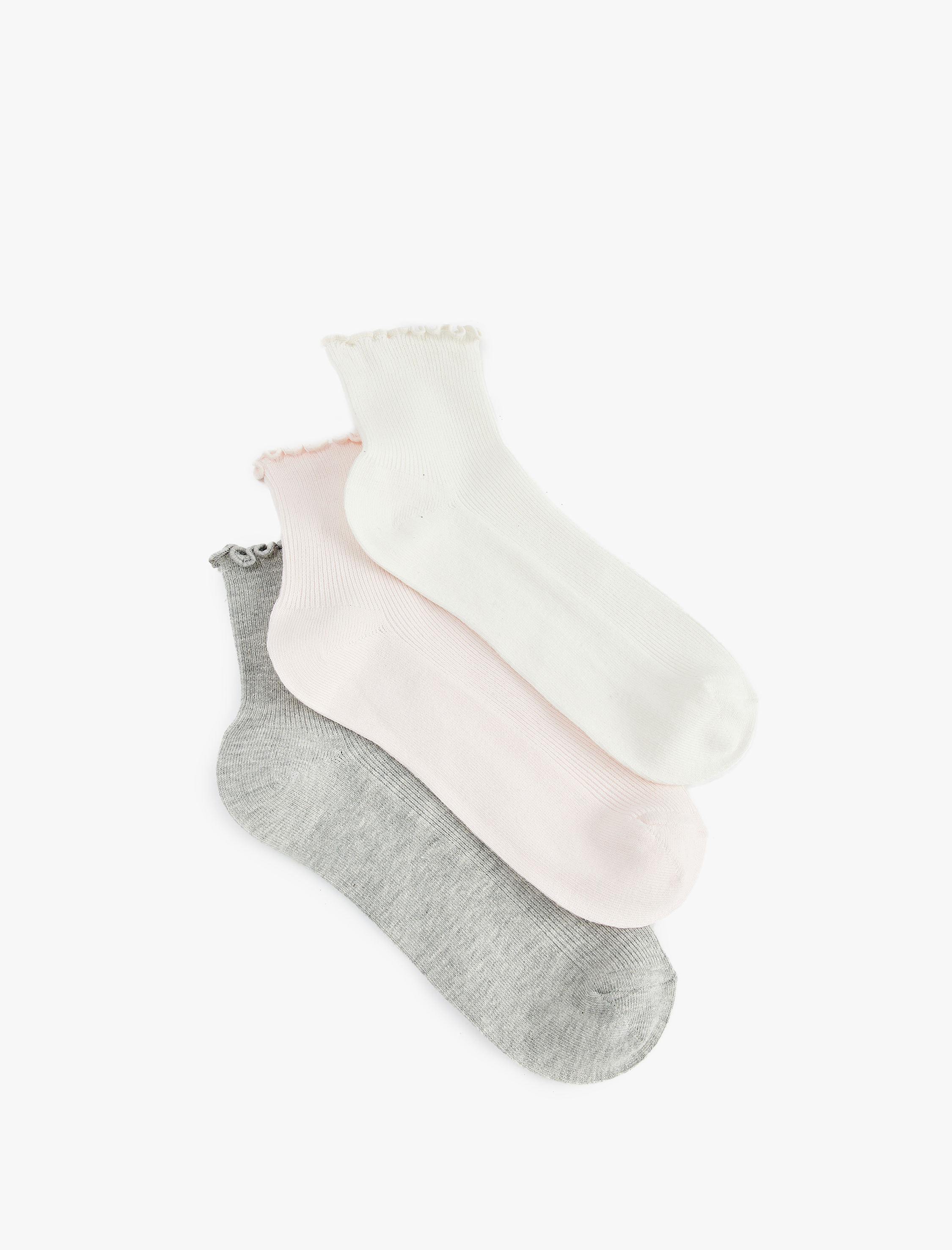  Kadın 3'lü Soket Çorap