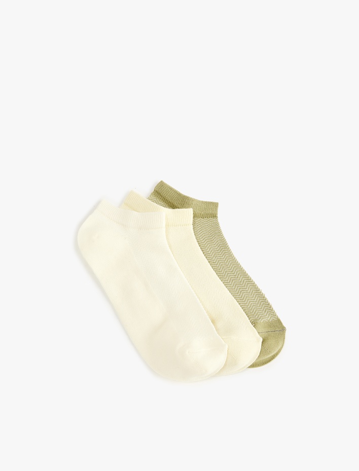 Kadın 3'lü Kısa Çorap
