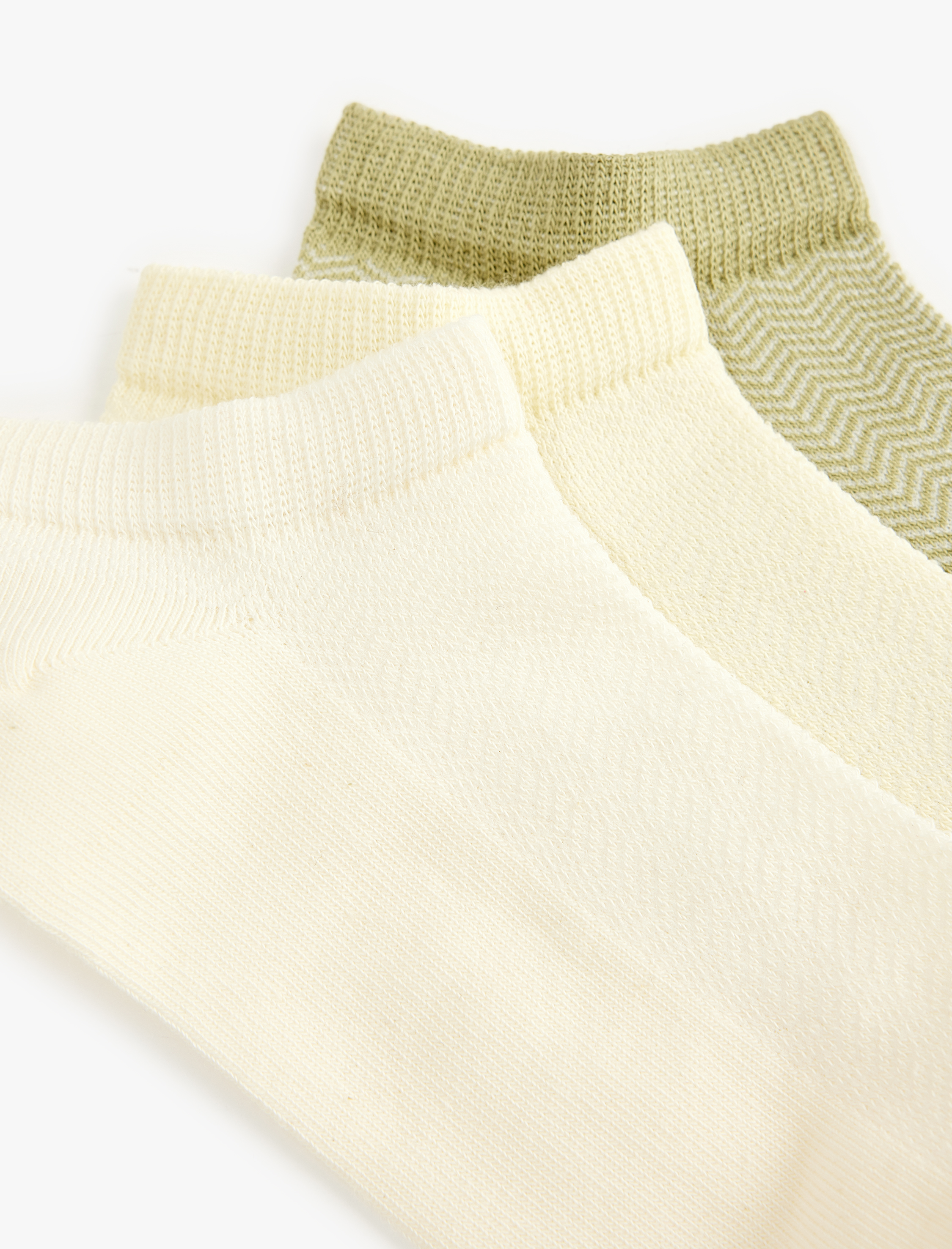  Kadın 3'lü Kısa Çorap