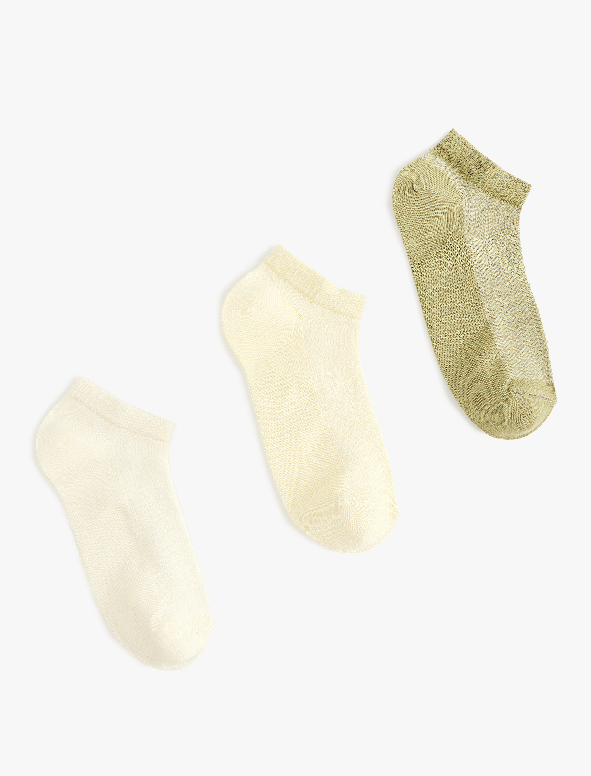  Kadın 3'lü Kısa Çorap