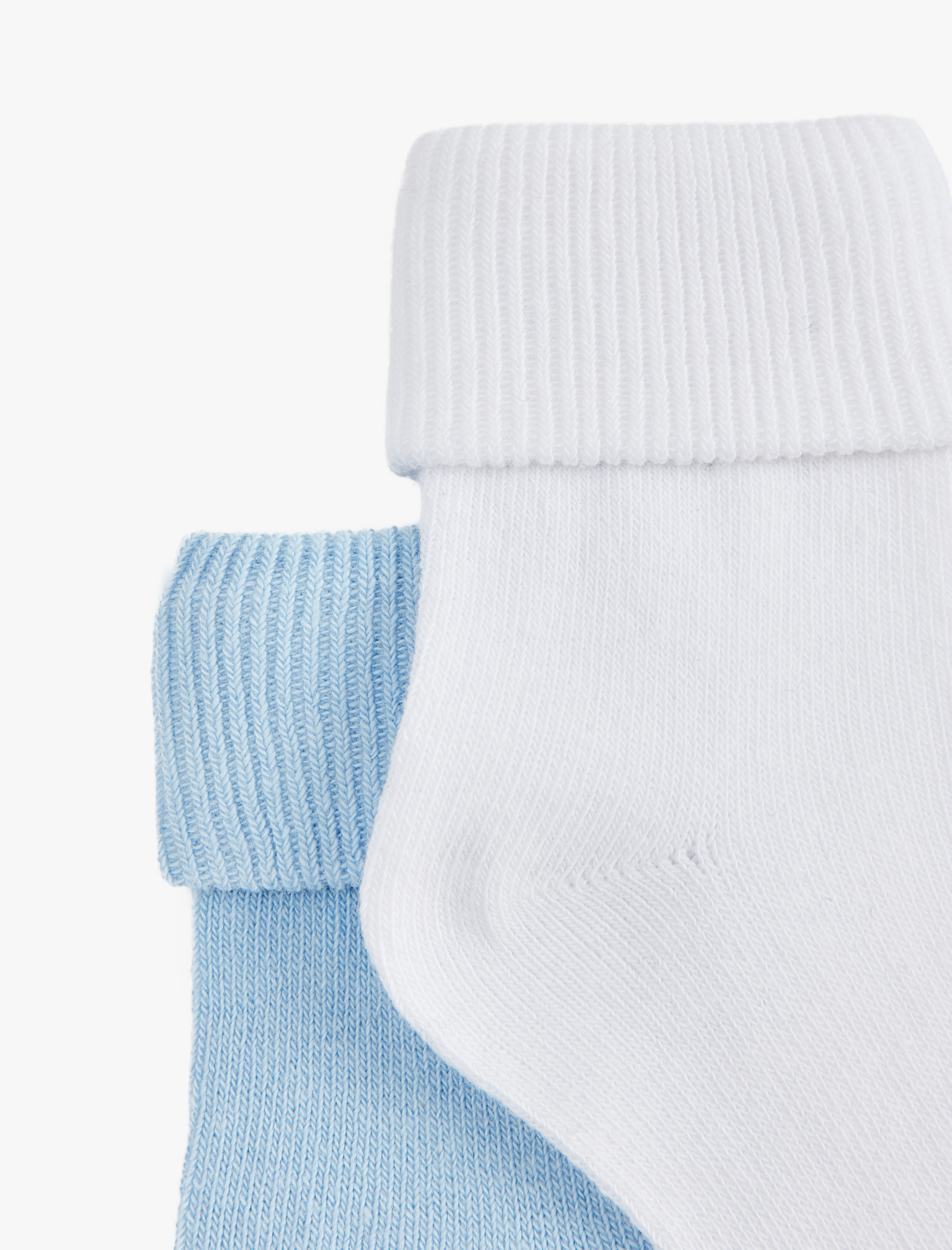  Erkek Bebek Pamuklu 2'li Çorap