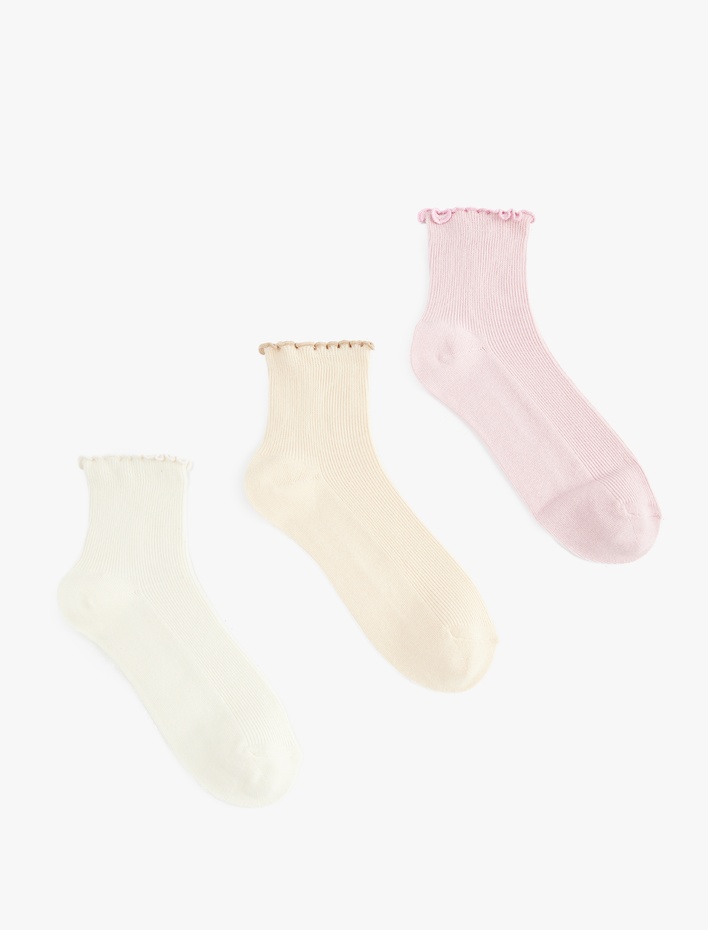 Kadın 3'lü Soket Çorap