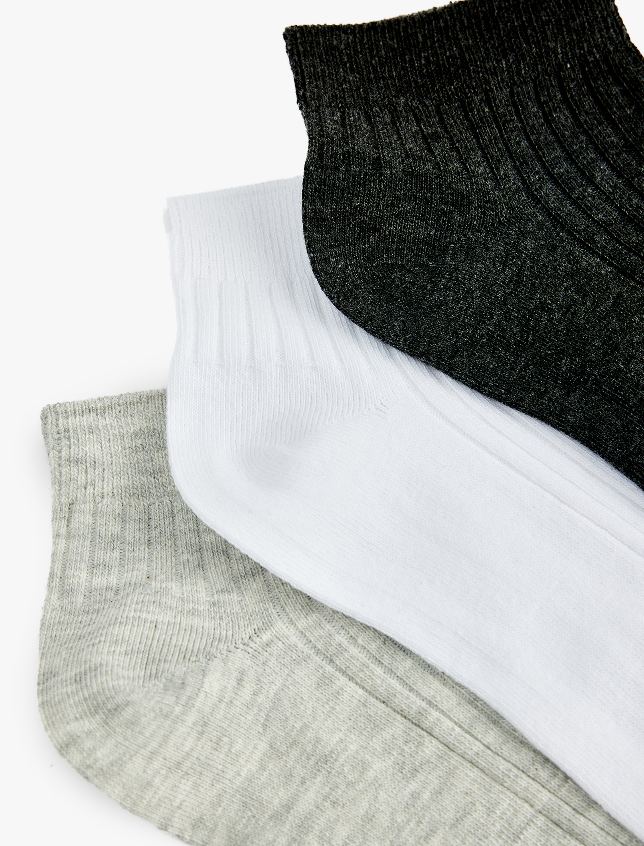  Kadın 3'lü Kısa Çorap