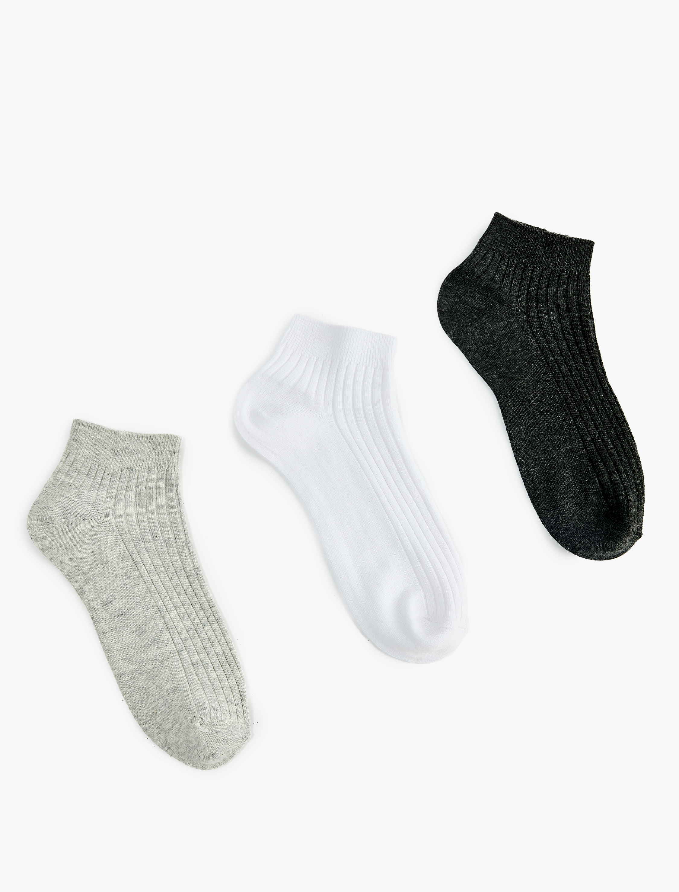  Kadın 3'lü Kısa Çorap