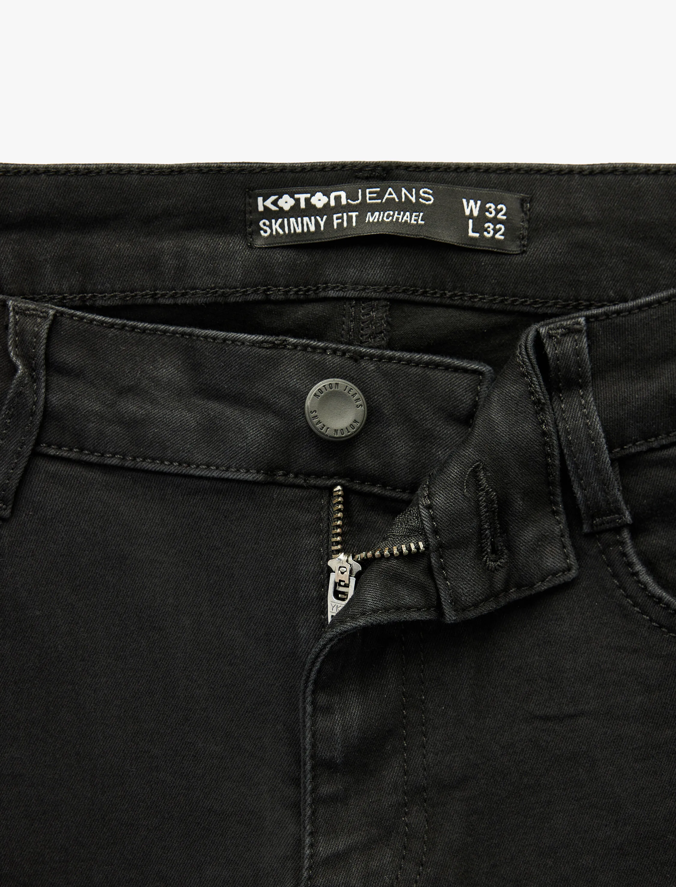   Normal Bel Cepli Skinny Fit Jean Pantolon - Michael Jean