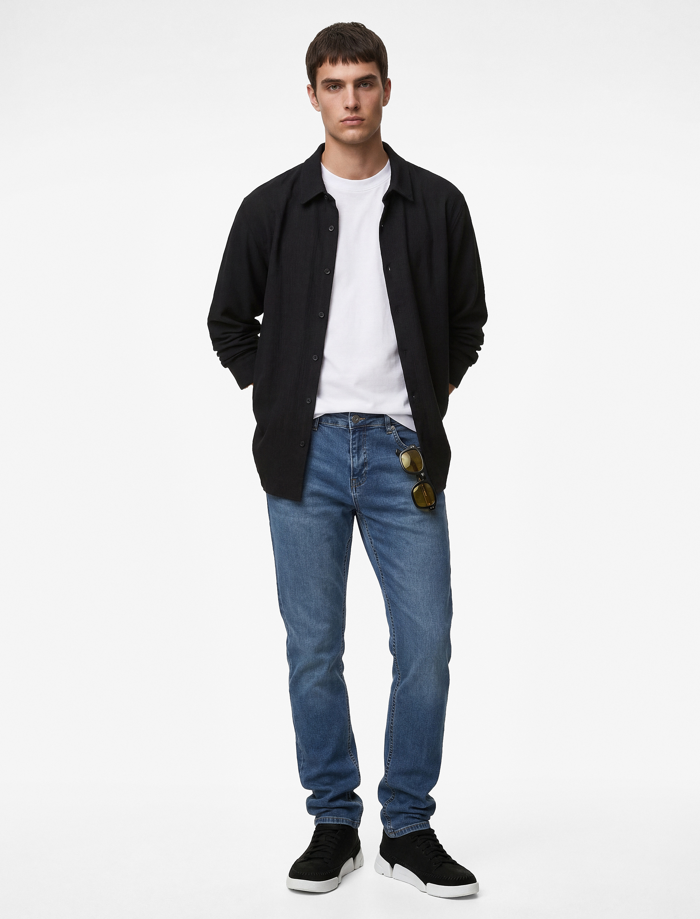   Normal Bel Dar Paça Pamuklu Skinny Fit Jean Pantolon - Michael Jean