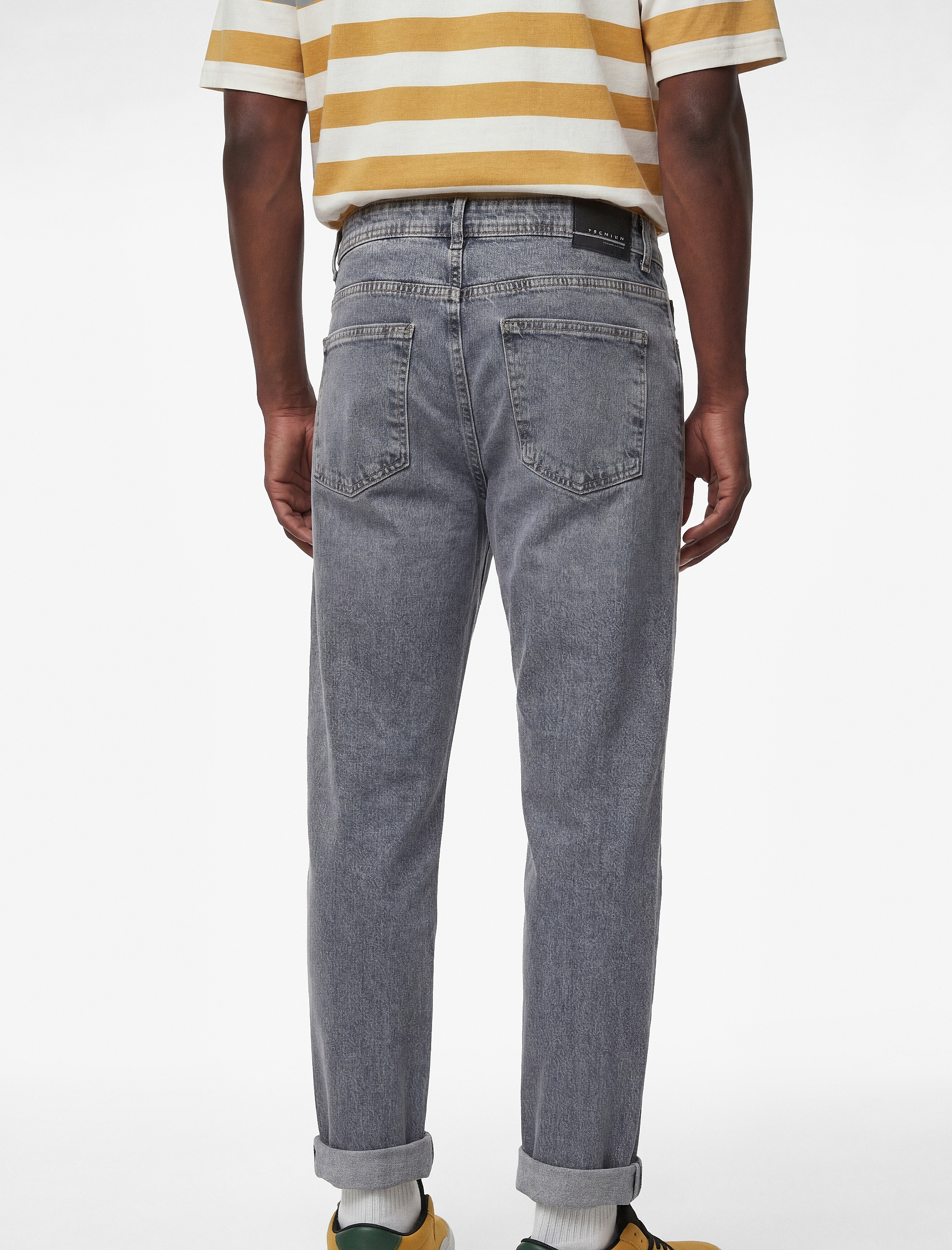   Regular Fit Normal Bel Cepli Tapered Jean Pantolon - Joe Jean