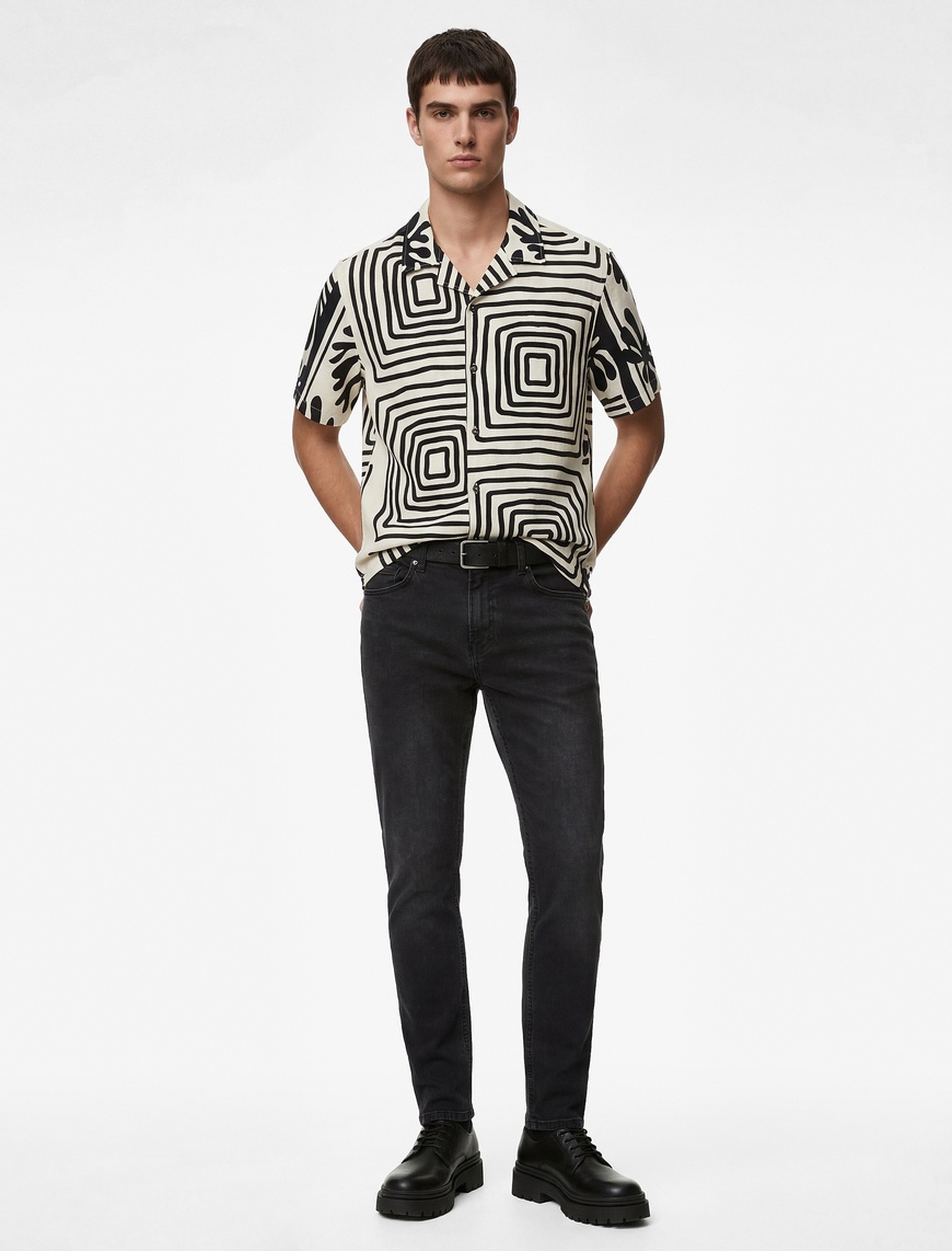 Koton Erkek Normal Bel Pamuklu Slim Fit Jean Pantolon – Brad Jean